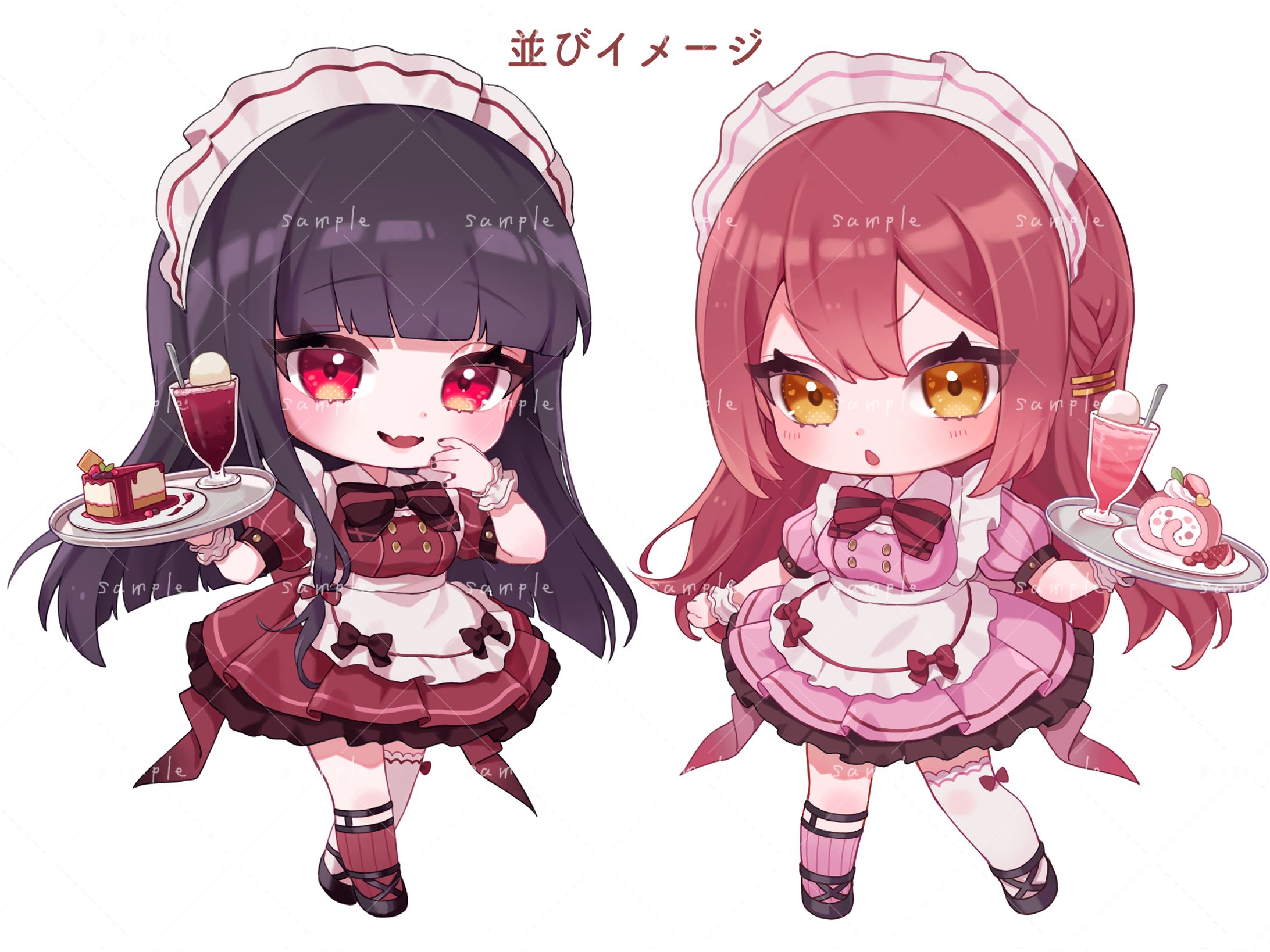  瑚々夏様　SDイラスト、衣装デザイン-1