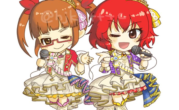 池袋晶葉ちゃん&村上巴さん