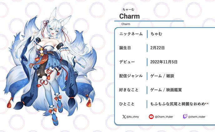 CIRCLE様  Vtuber紹介掲載