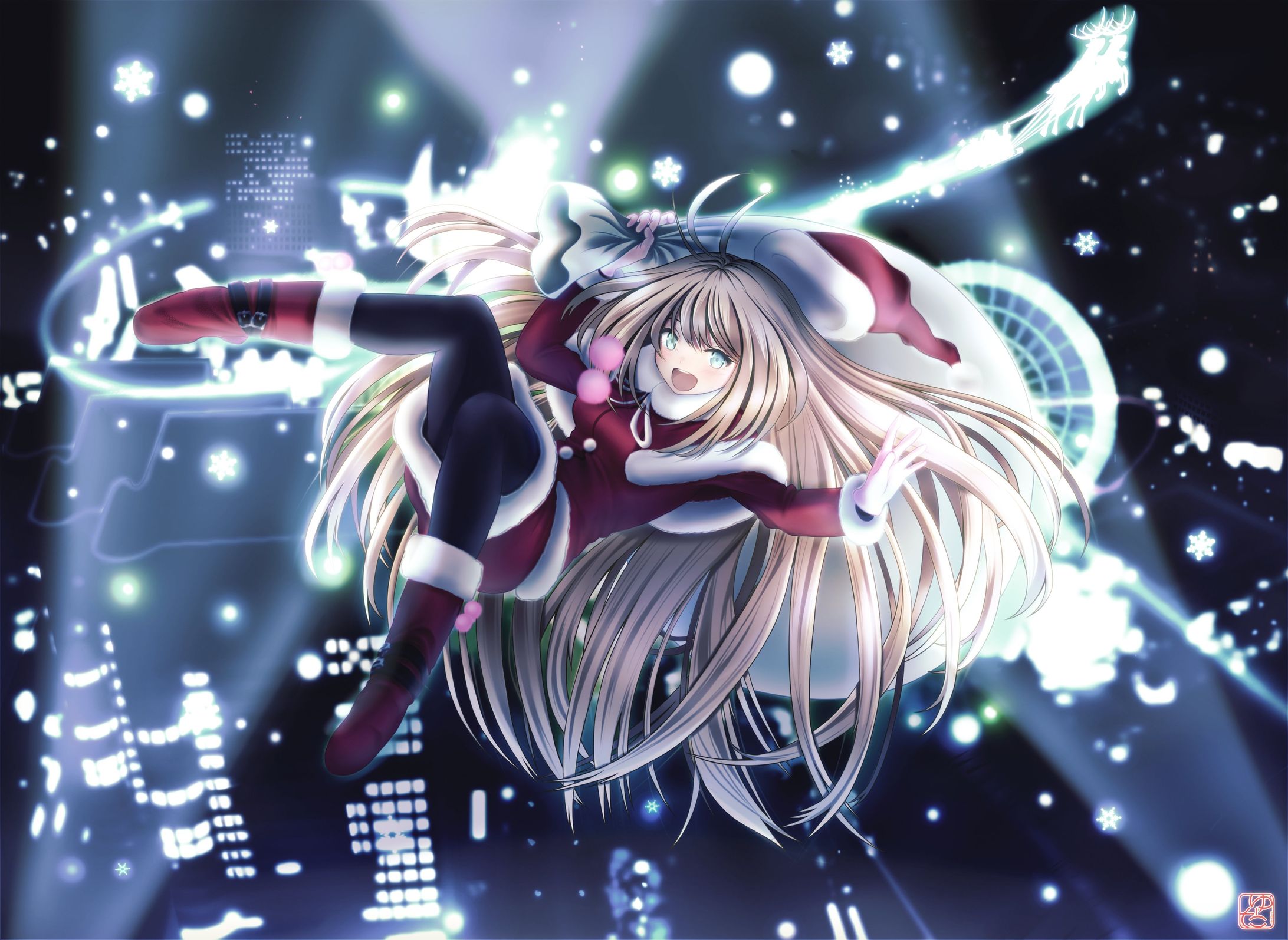 サンタクロースの女の子-1