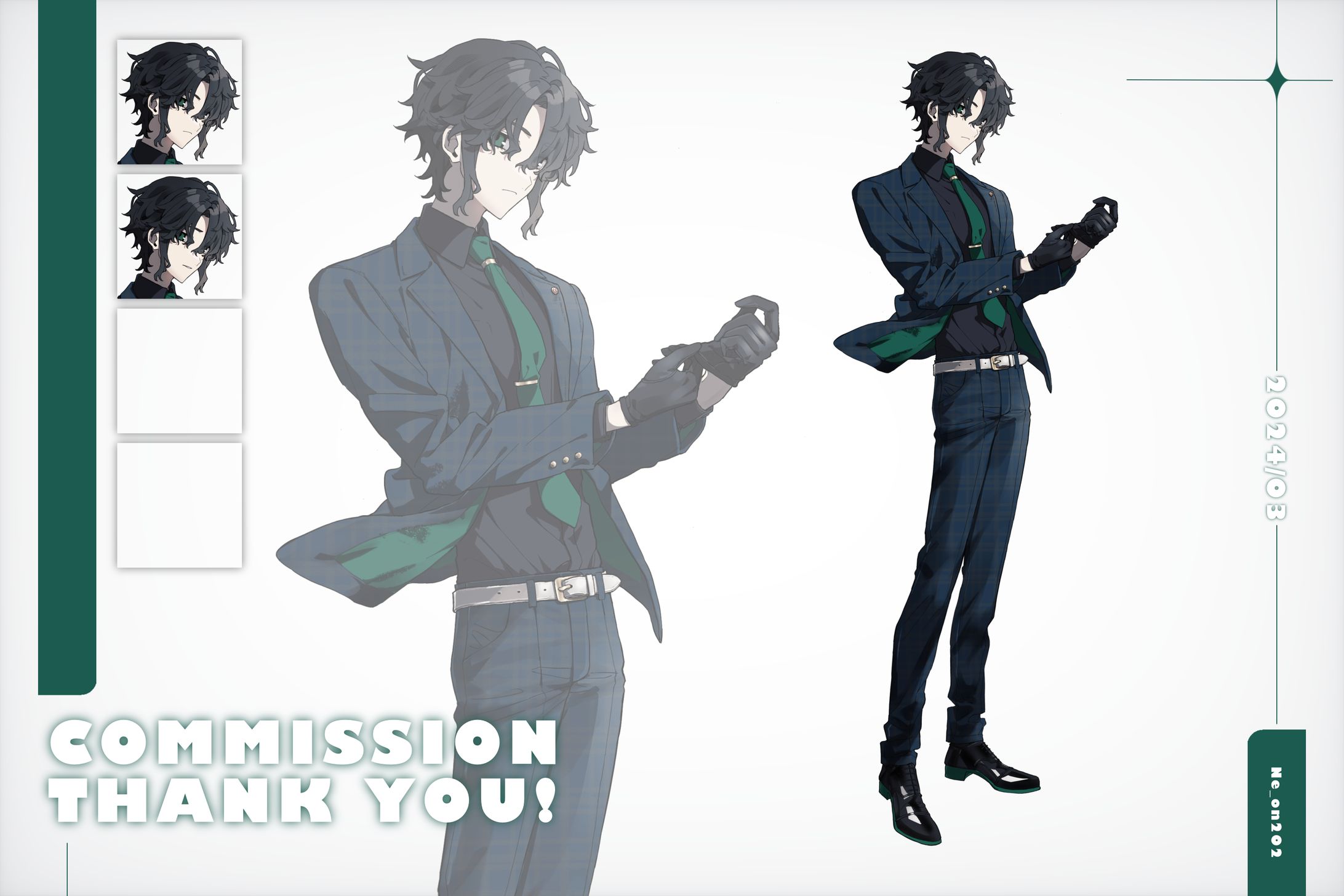 【ご依頼】TRPG立ち絵 / 2024.02-1