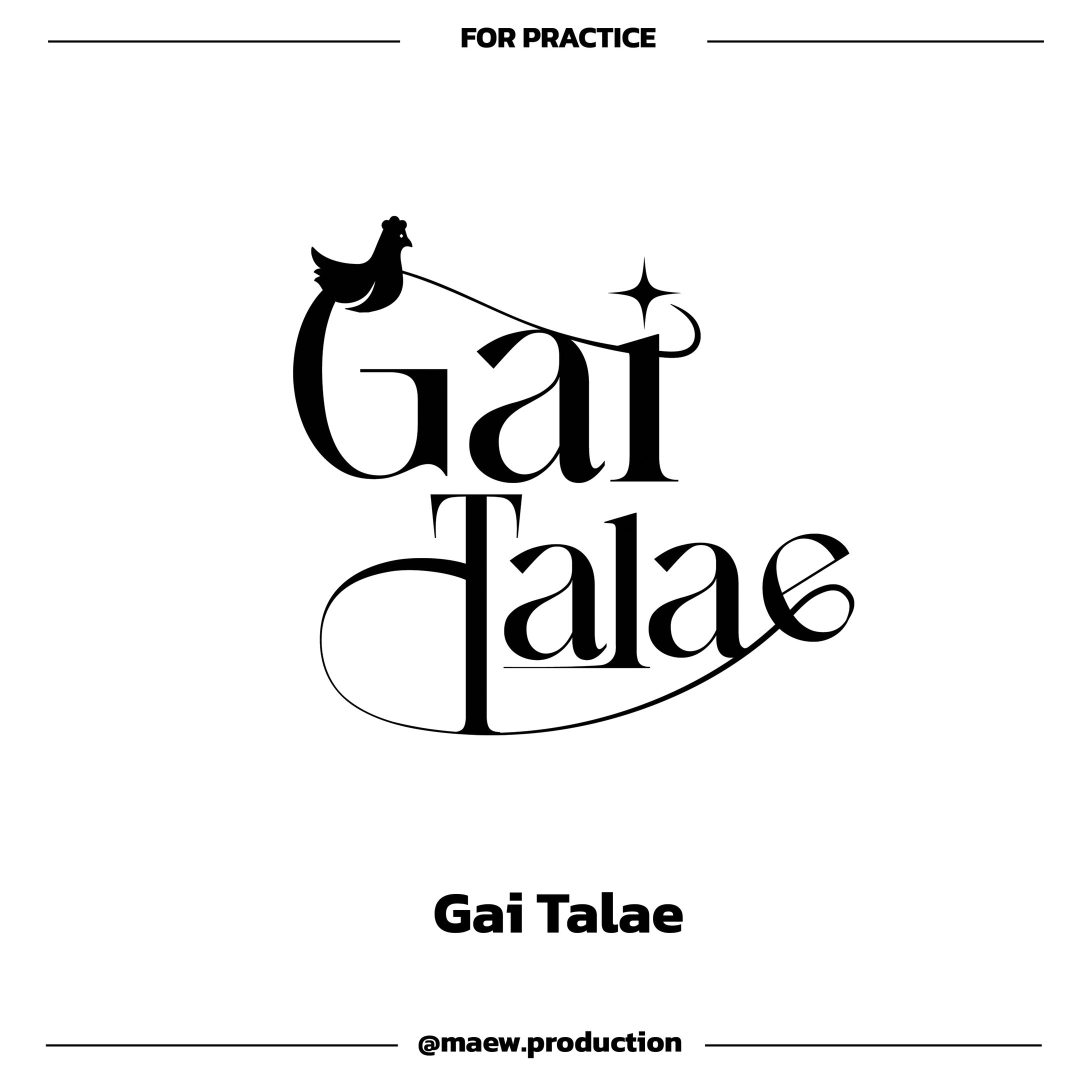 Gai Talae | ✦ Typography ✦-1