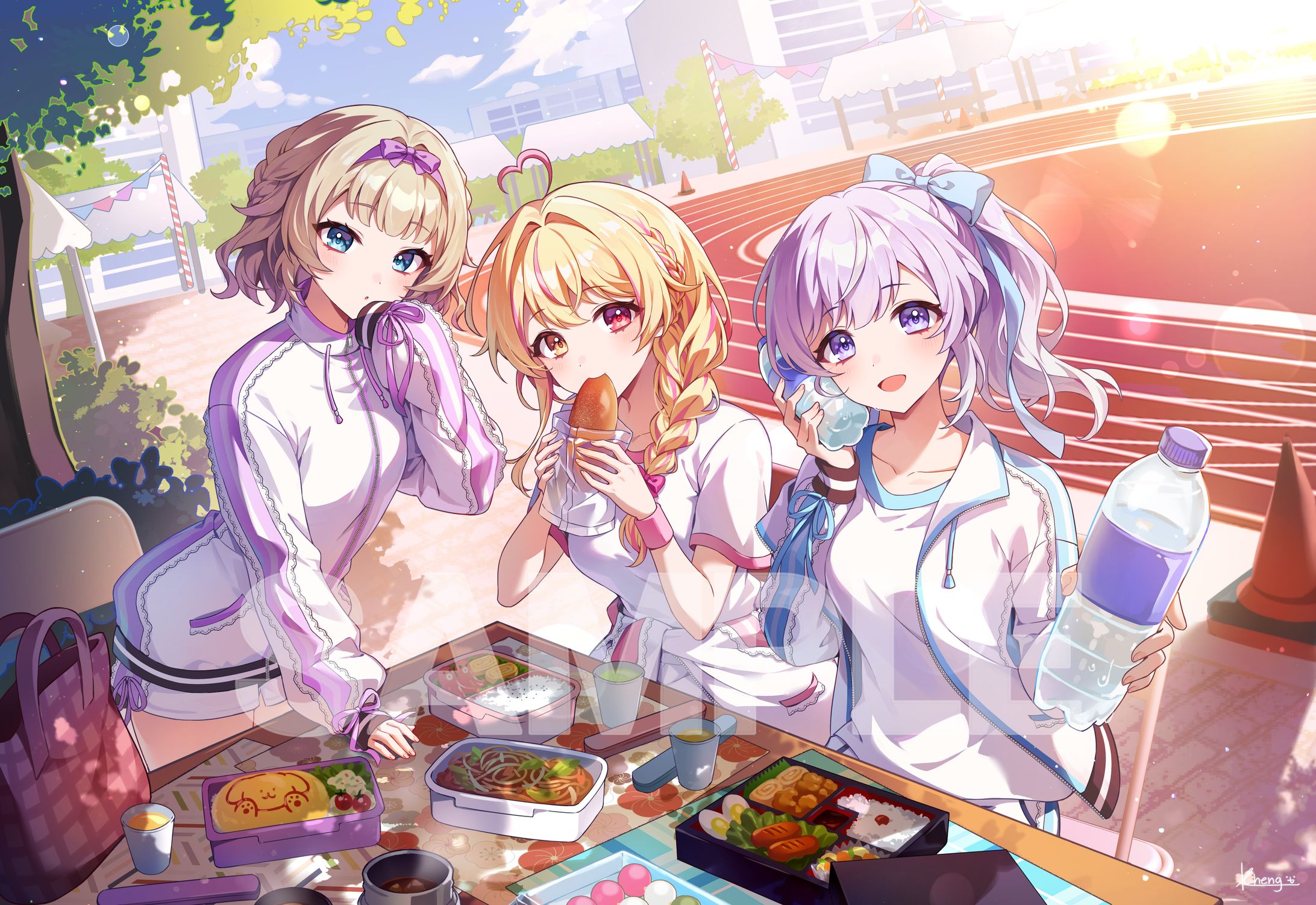 2026 薄明生徒会 『スタートしたらあっちゅーま！』アルバムジャケット/MVイラスト-1