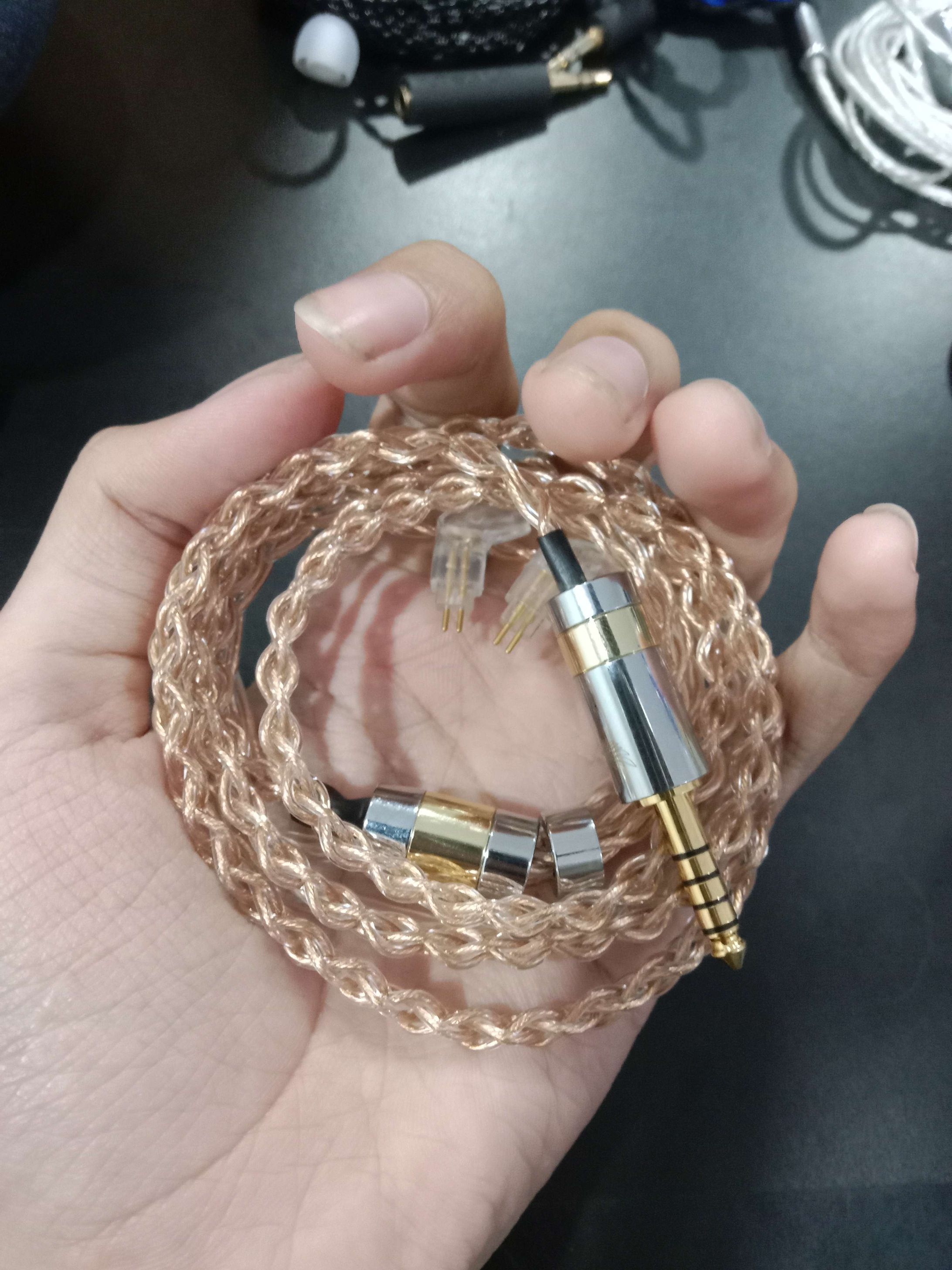 Gold Plated Copper Custom Cable-1