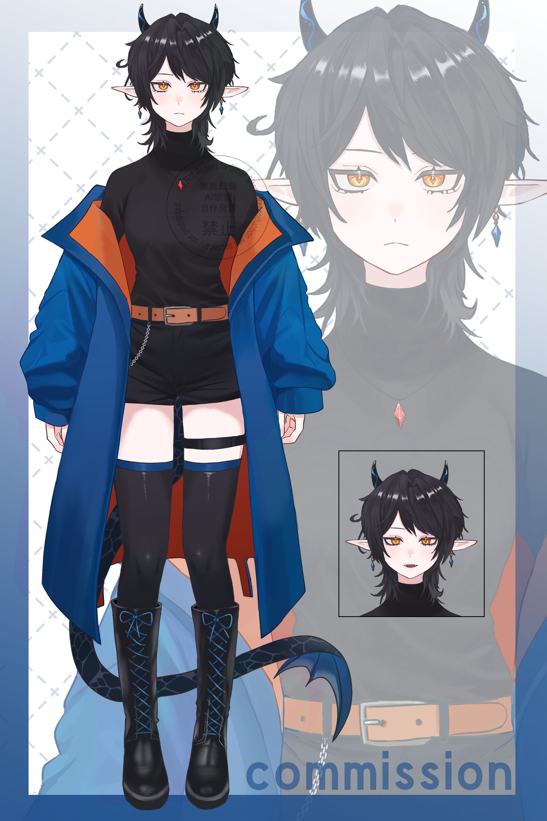 【ご依頼】全身キャラクターデザイン＋料金表-1