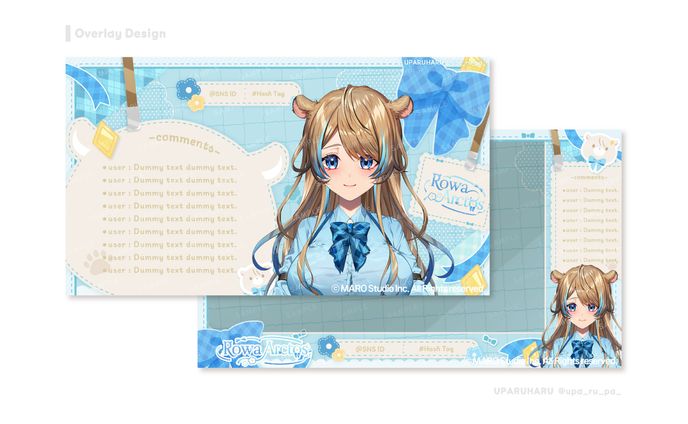 V&U Entertainment RowaArctos様 overlay