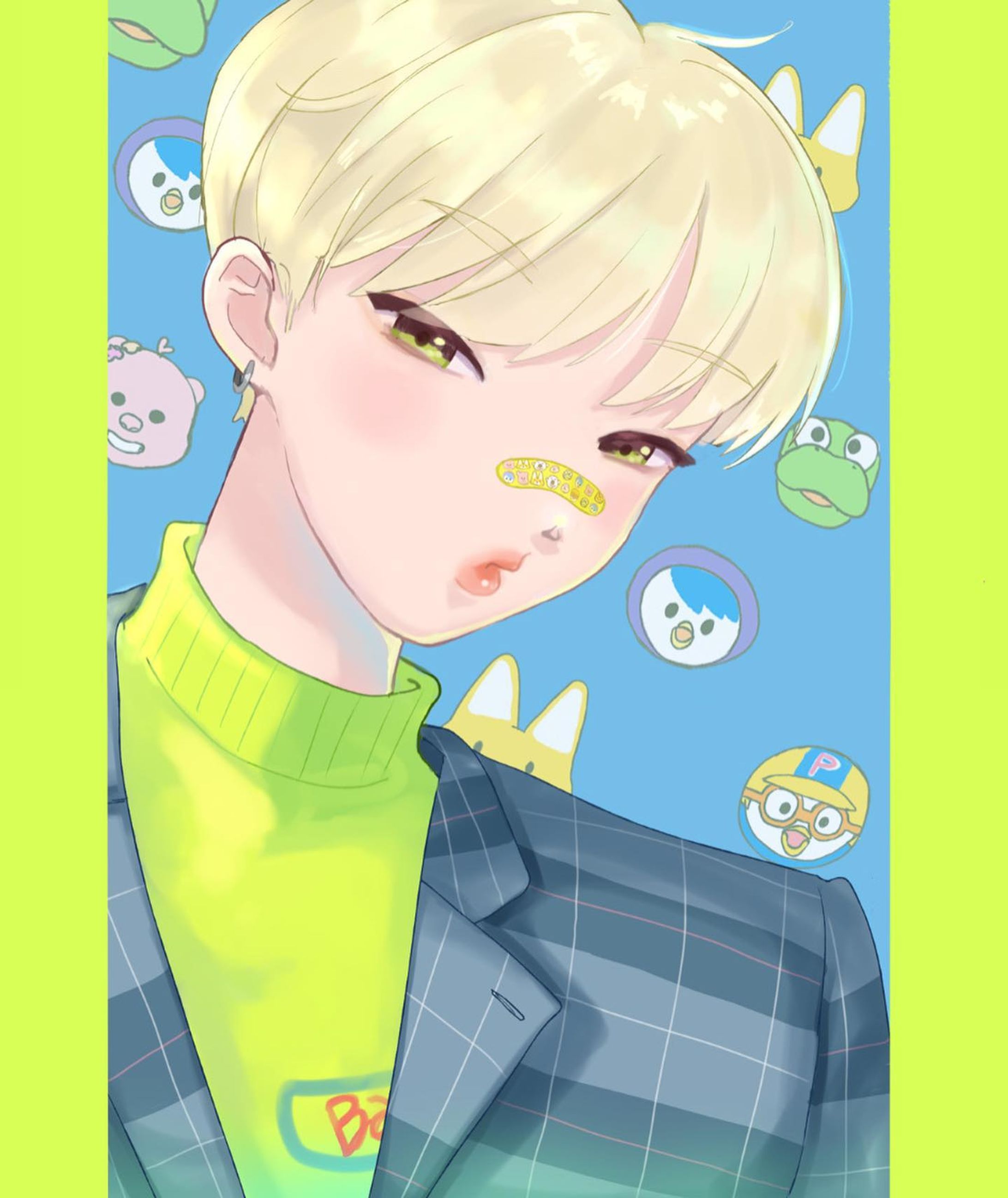 おきにの絵 ほぼSEVENTEENさん

 #seventeenfanart  #illustration-1