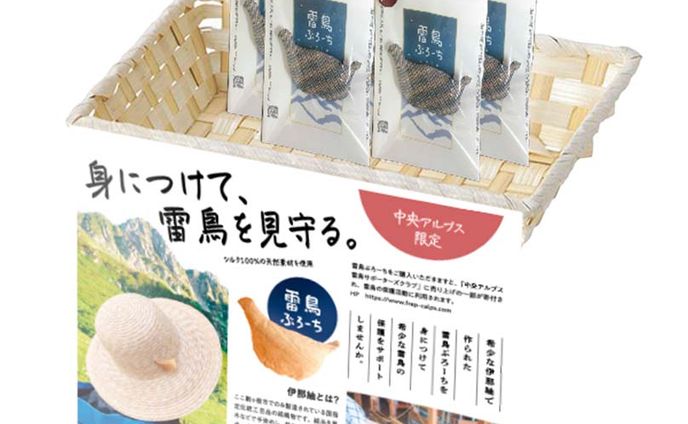 雷鳥ぶろーち販促POP