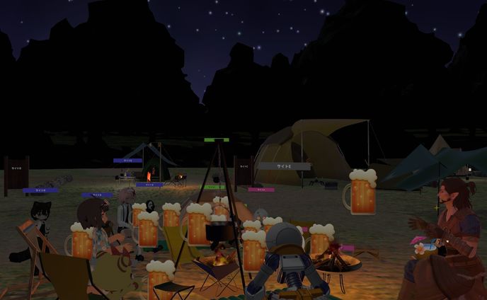 Virtual Campers VRChat  7月23日