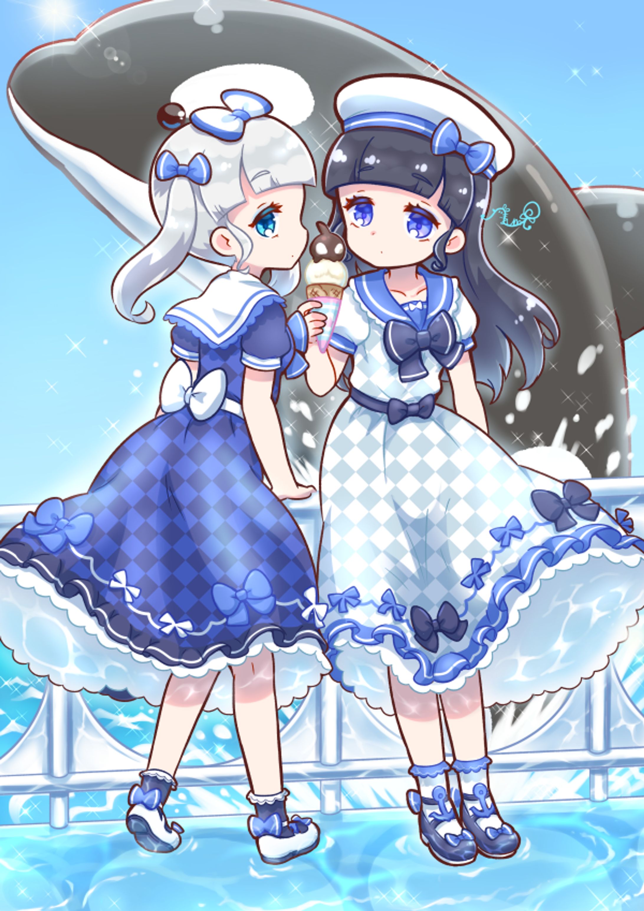 セーラーオルカ💙ツインズ-1