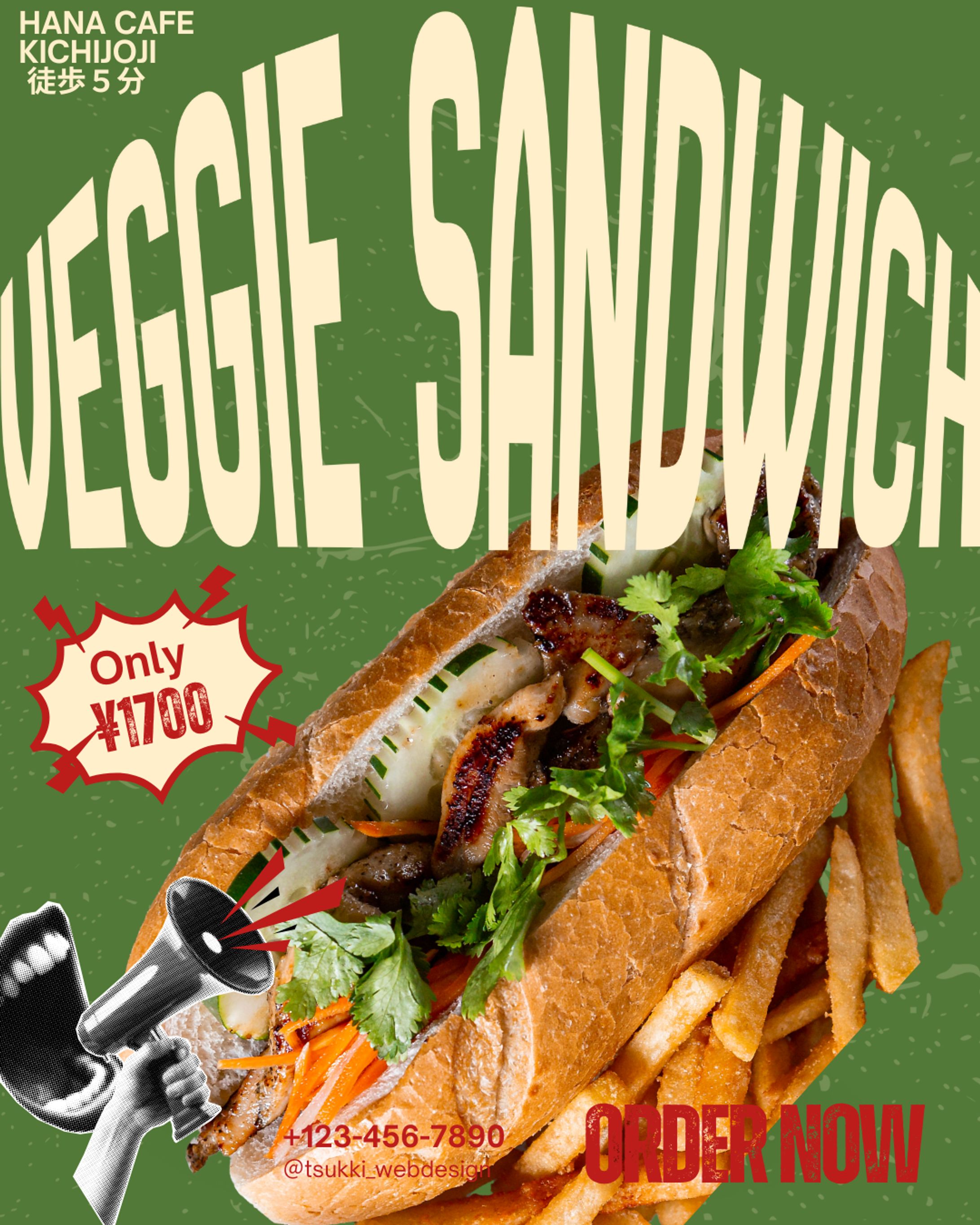 季節限定メニュー紹介 Instagramカルーセル（HANA CAFE）-1