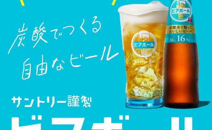 『サントリー』様のバナー(模写)