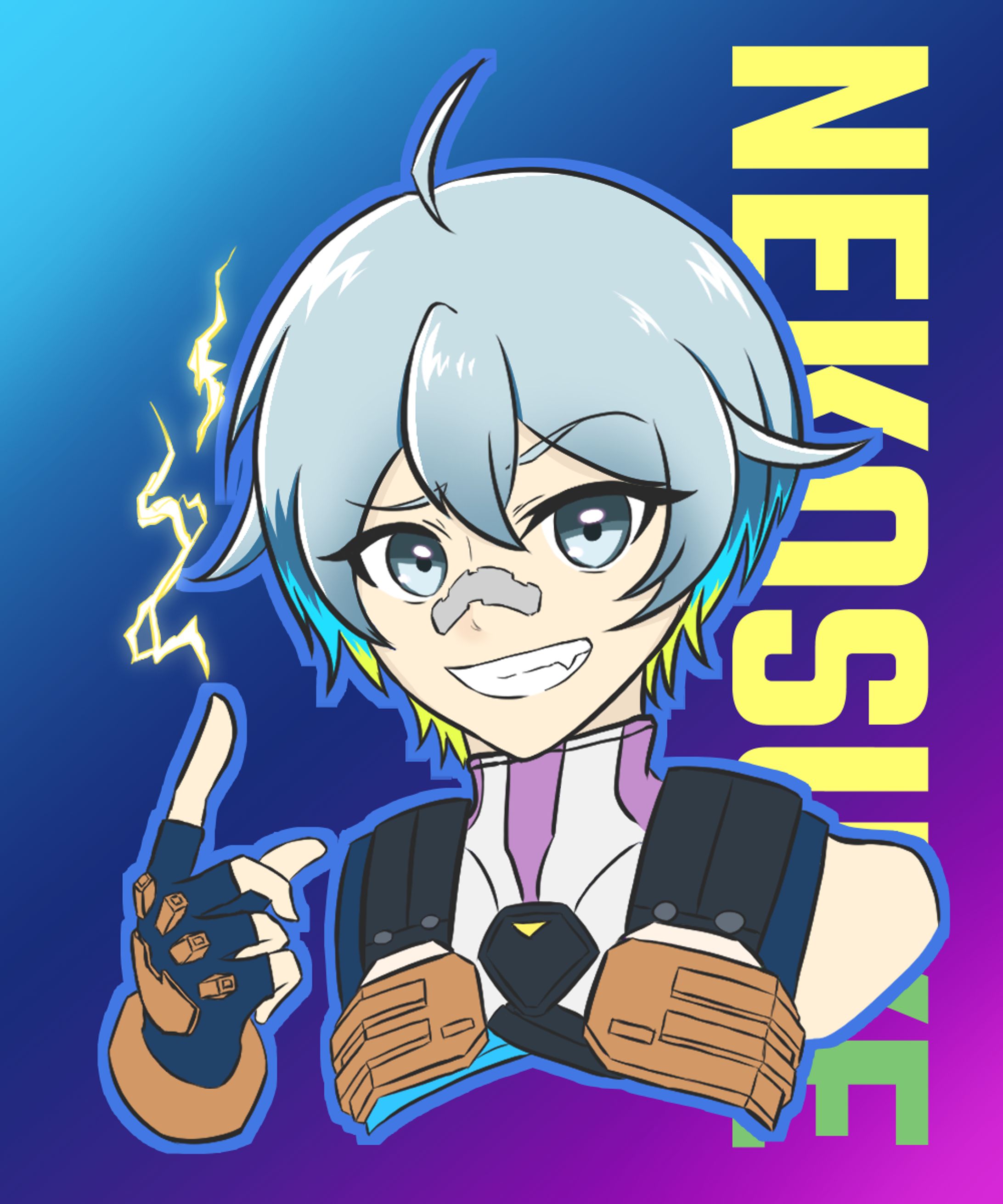 VALO風 ねこすけ ネオン-1