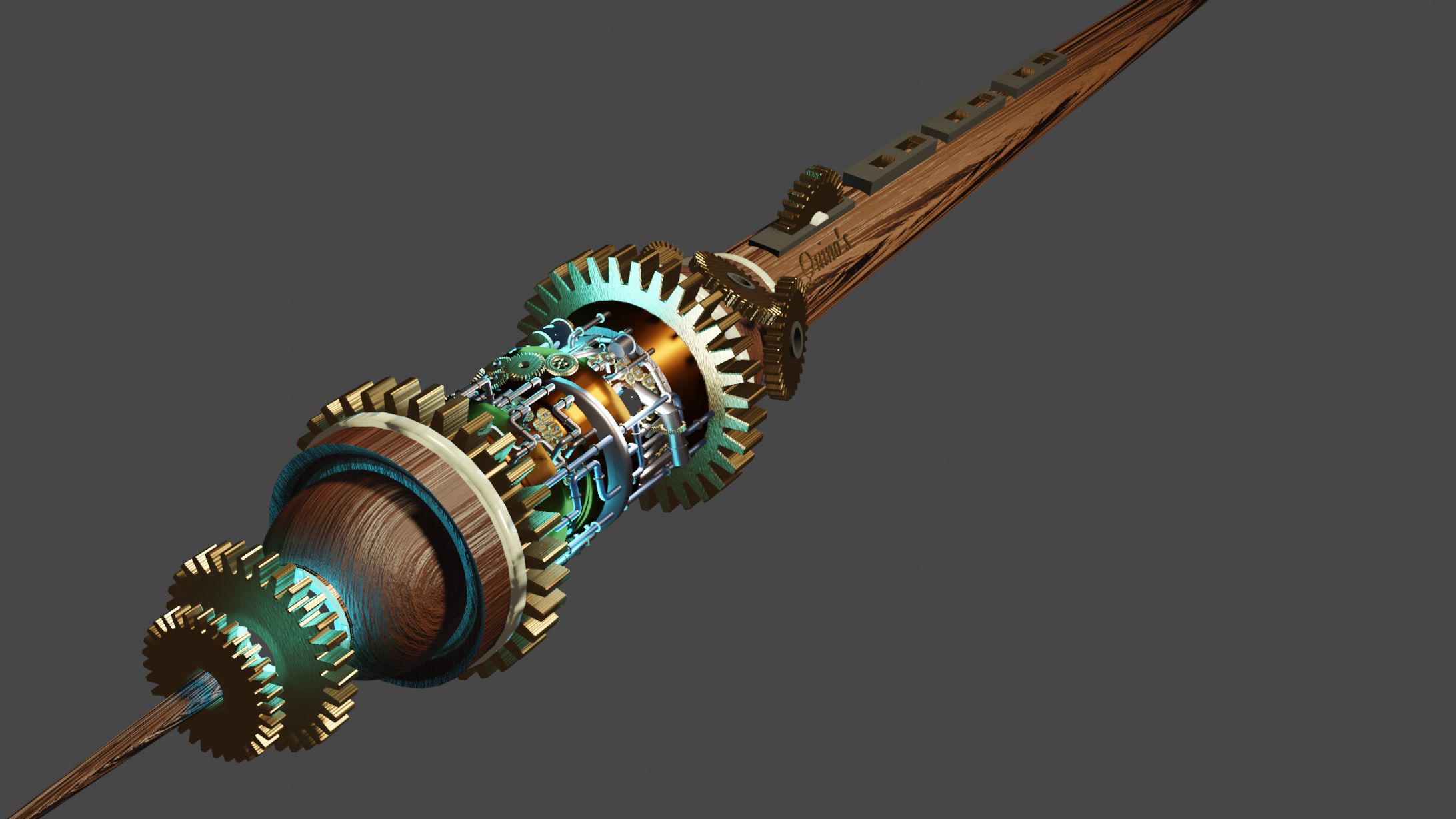 スチームパンク魔法杖-1