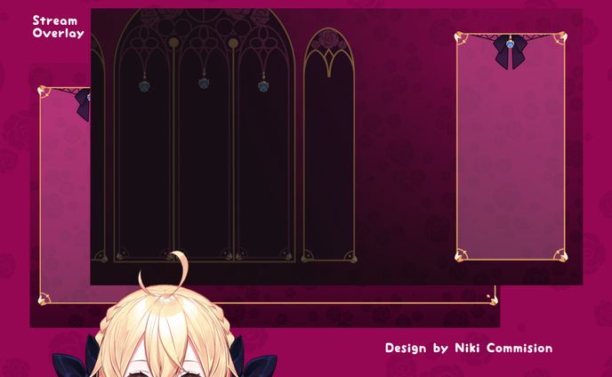 Overlay Gameplay and Just Chatting Yiyichan