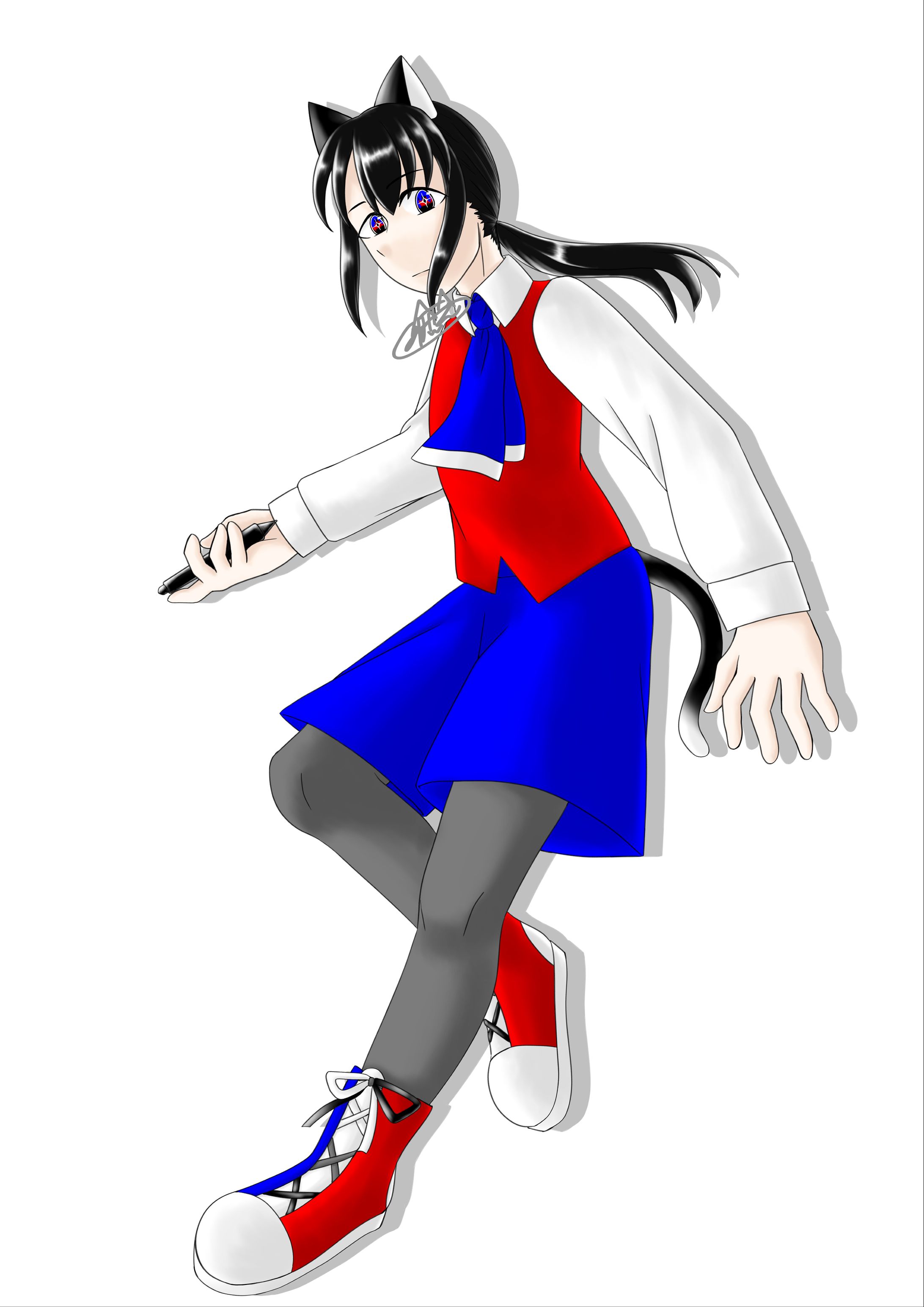 ねこみみさん全身-1