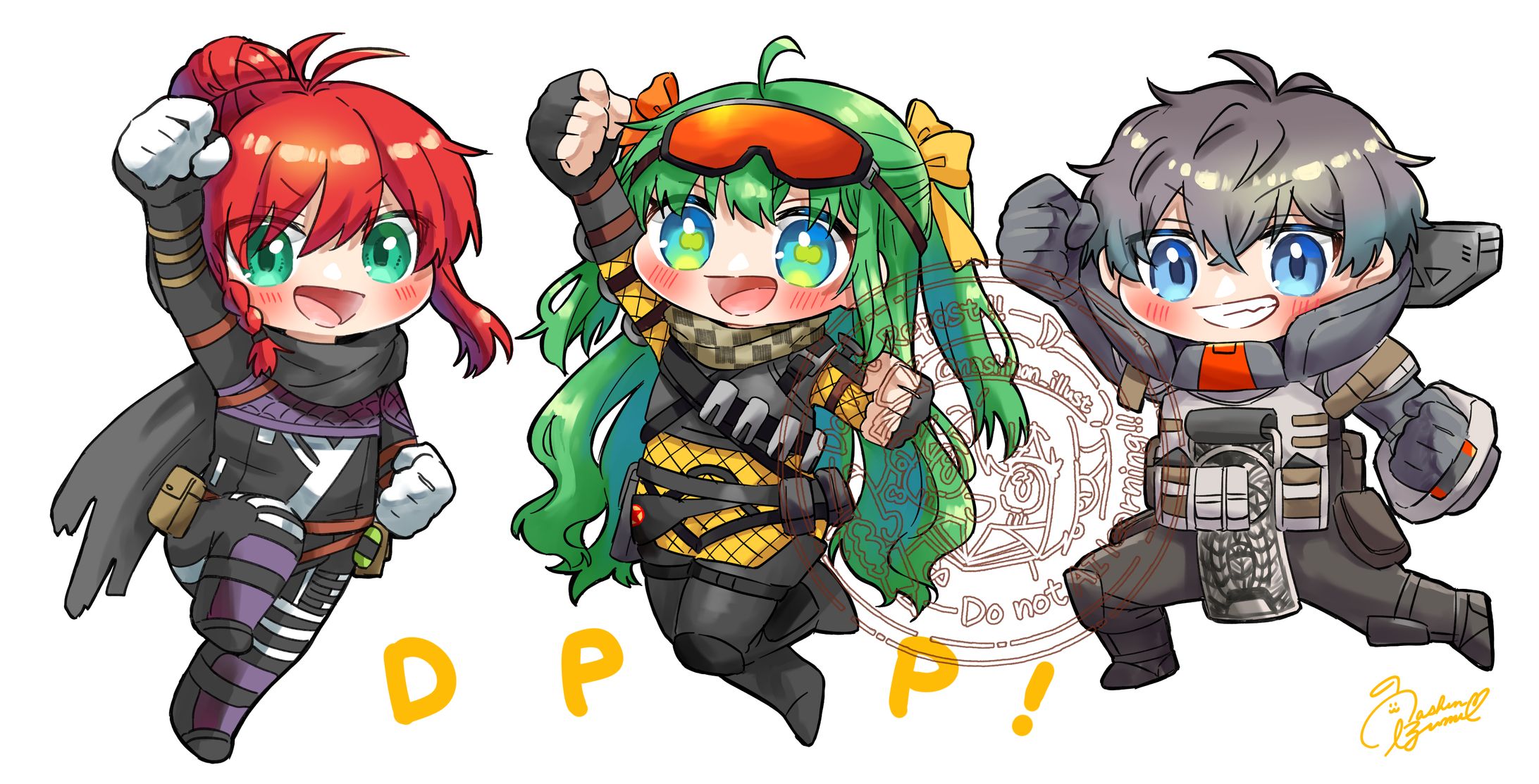 APEX衣装SDイラスト-1