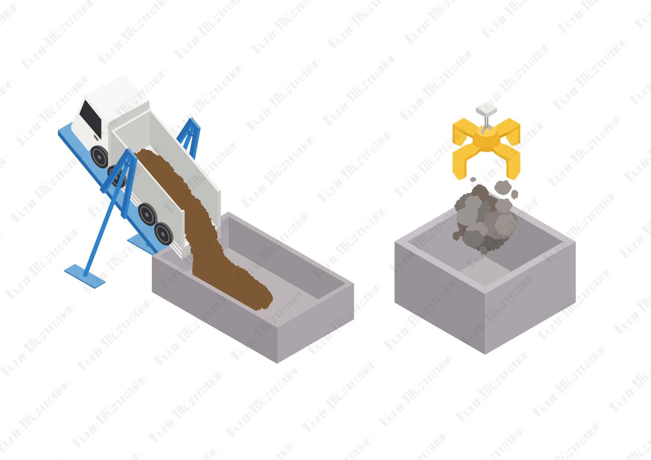 いわき大王製紙様　WEBサイト用アイコンイラスト-1