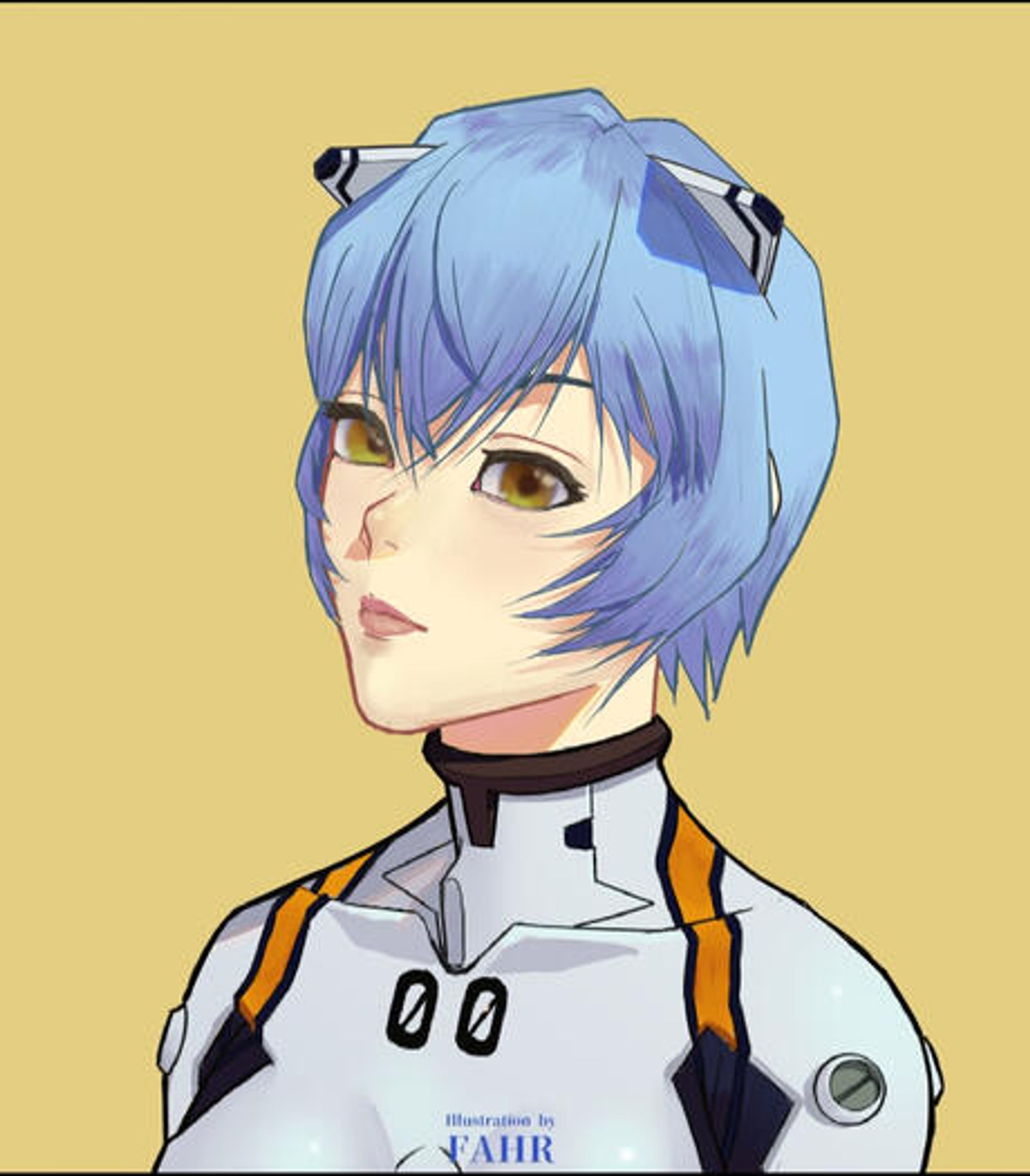 Rei Fanart potrait-1