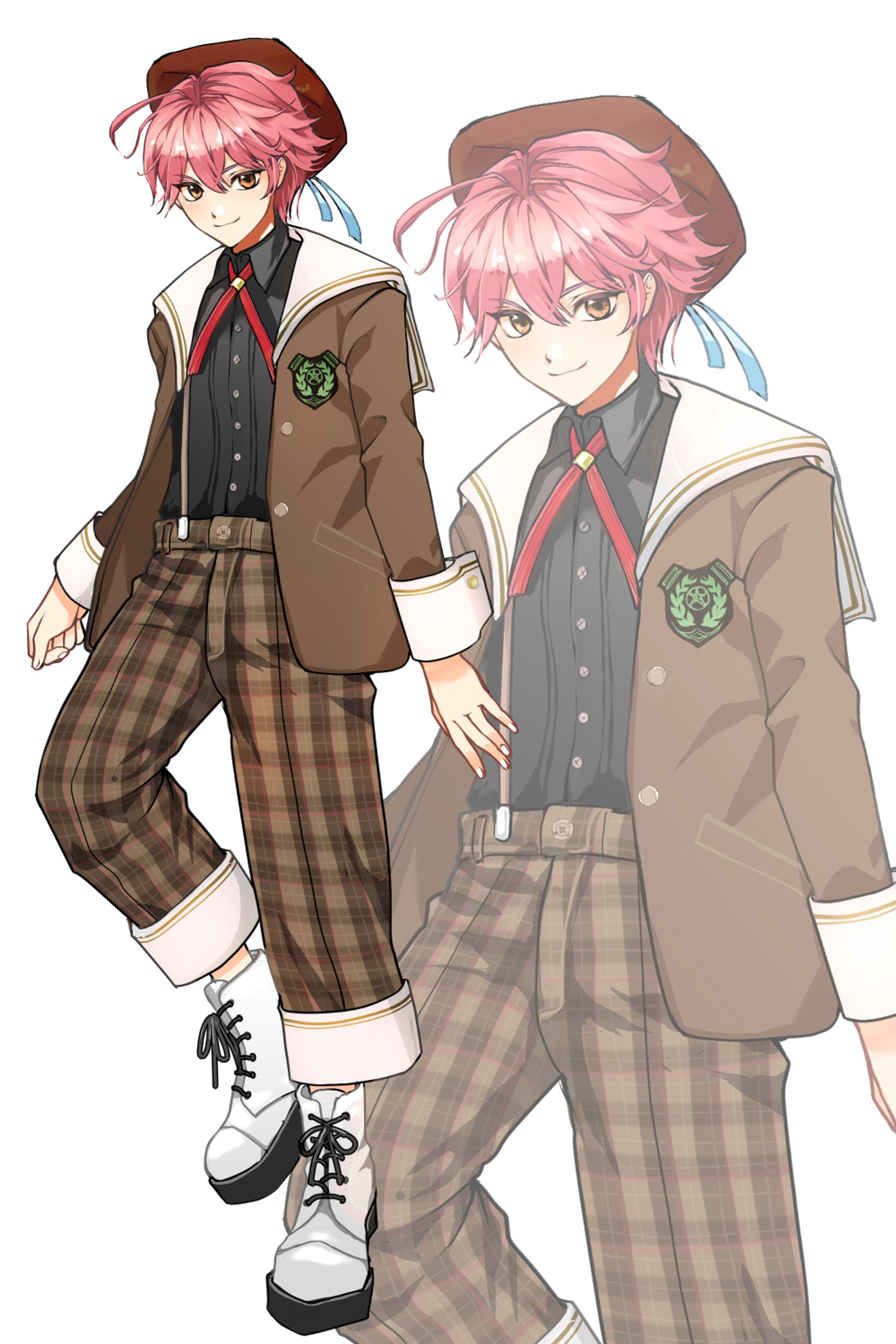 オリジナルキャラ　制服風-1