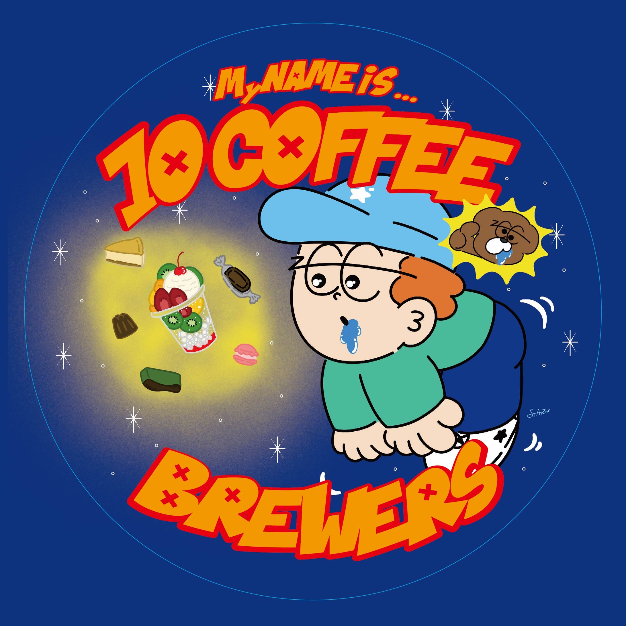 ドリンクステッカー （10 coffee brewers個展in大分県_2022.8）-1