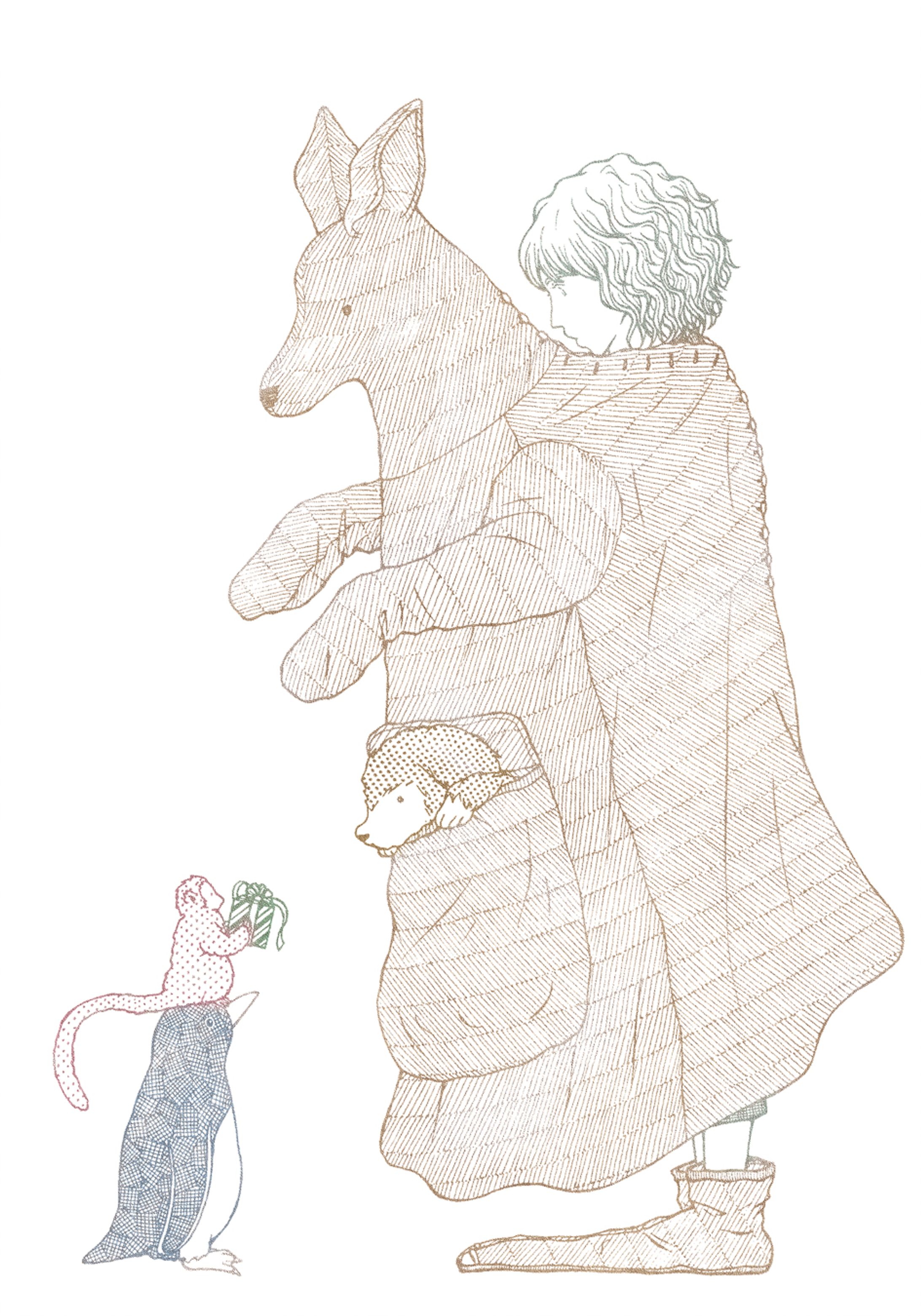 絵本の様なイラスト-1