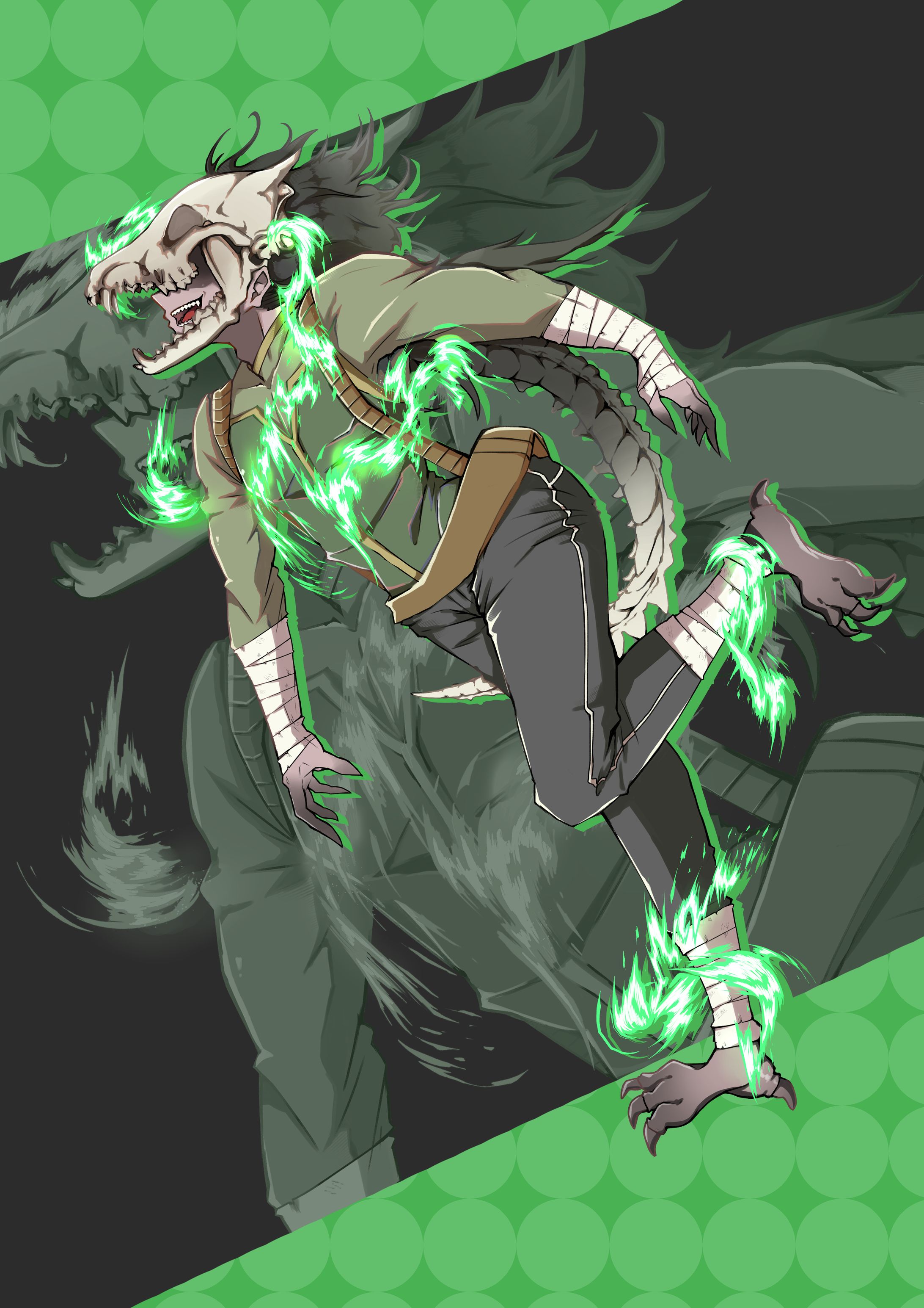 【イラスト】緑-1