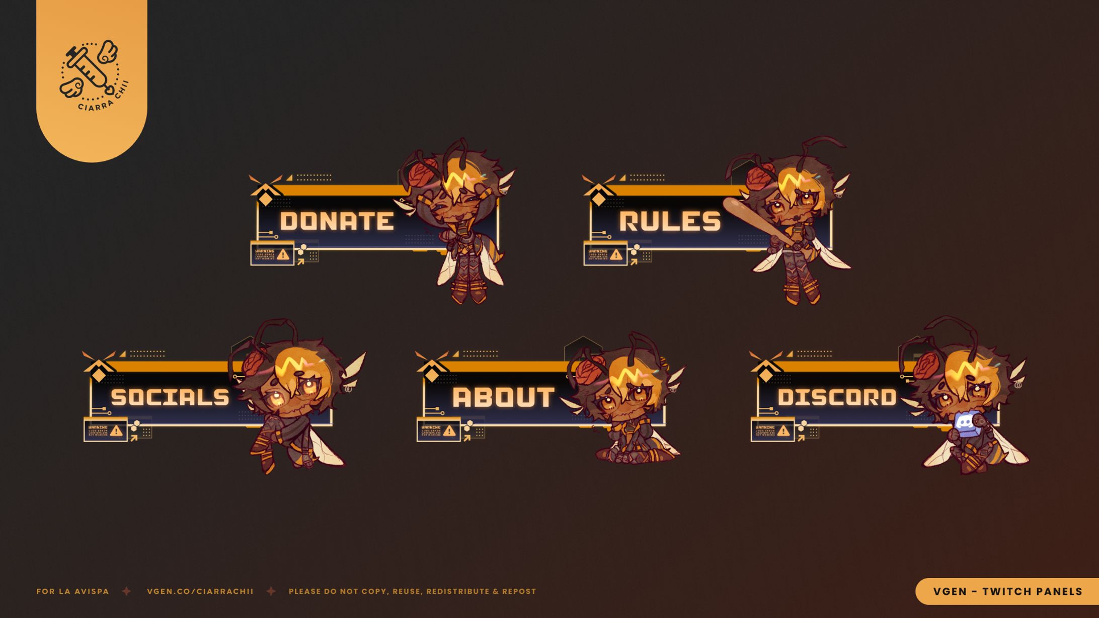 La Avispa - Twitch Panels-1