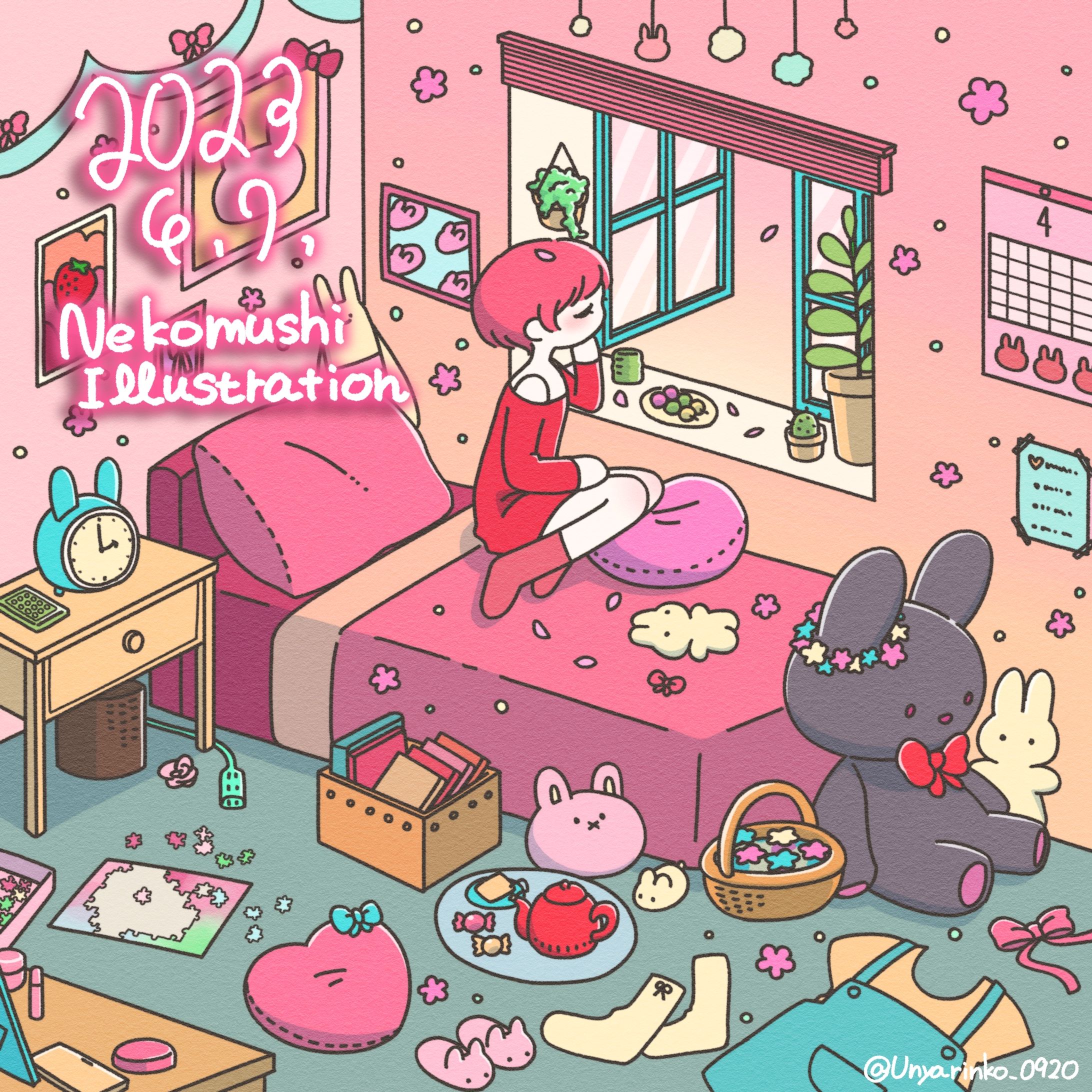 桜とうさぎ-1