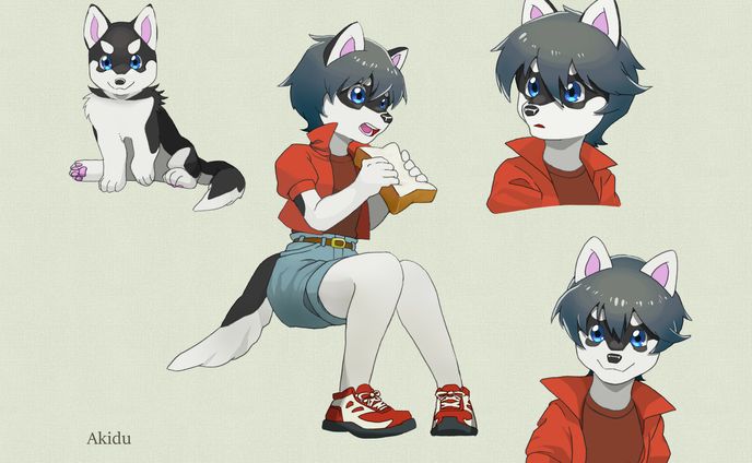 ハスキーちゃん