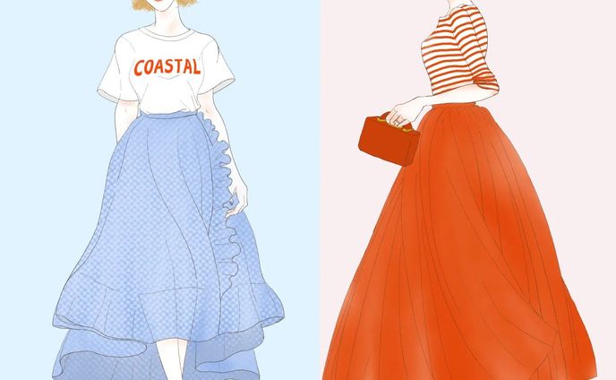 イラスト、コスメ
