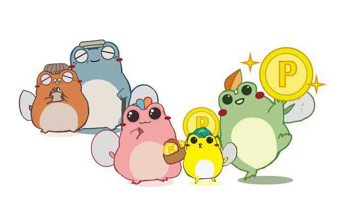 ポイント事業キャラクターデザイン