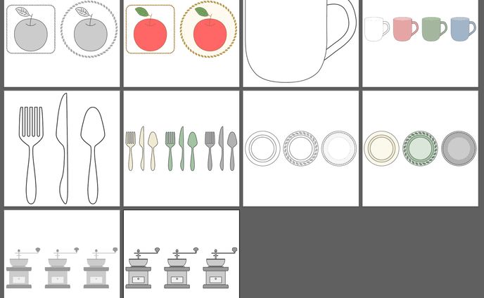 ストックイラスト52