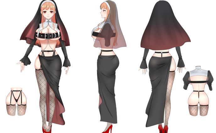 立ち絵イラスト
