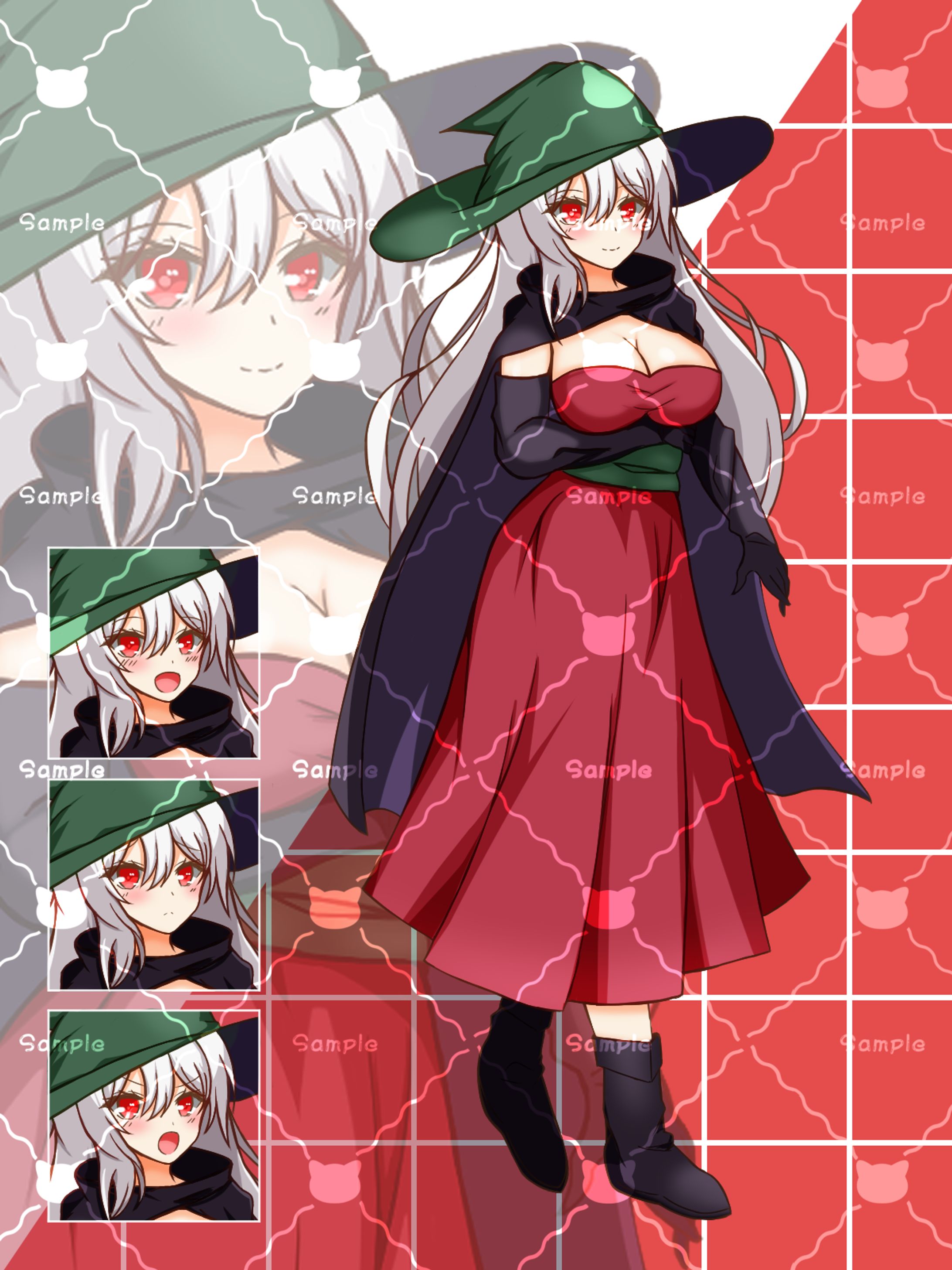 みやろく＠ゆう探様_ゲーム立ち絵キャラクターデザイン-1