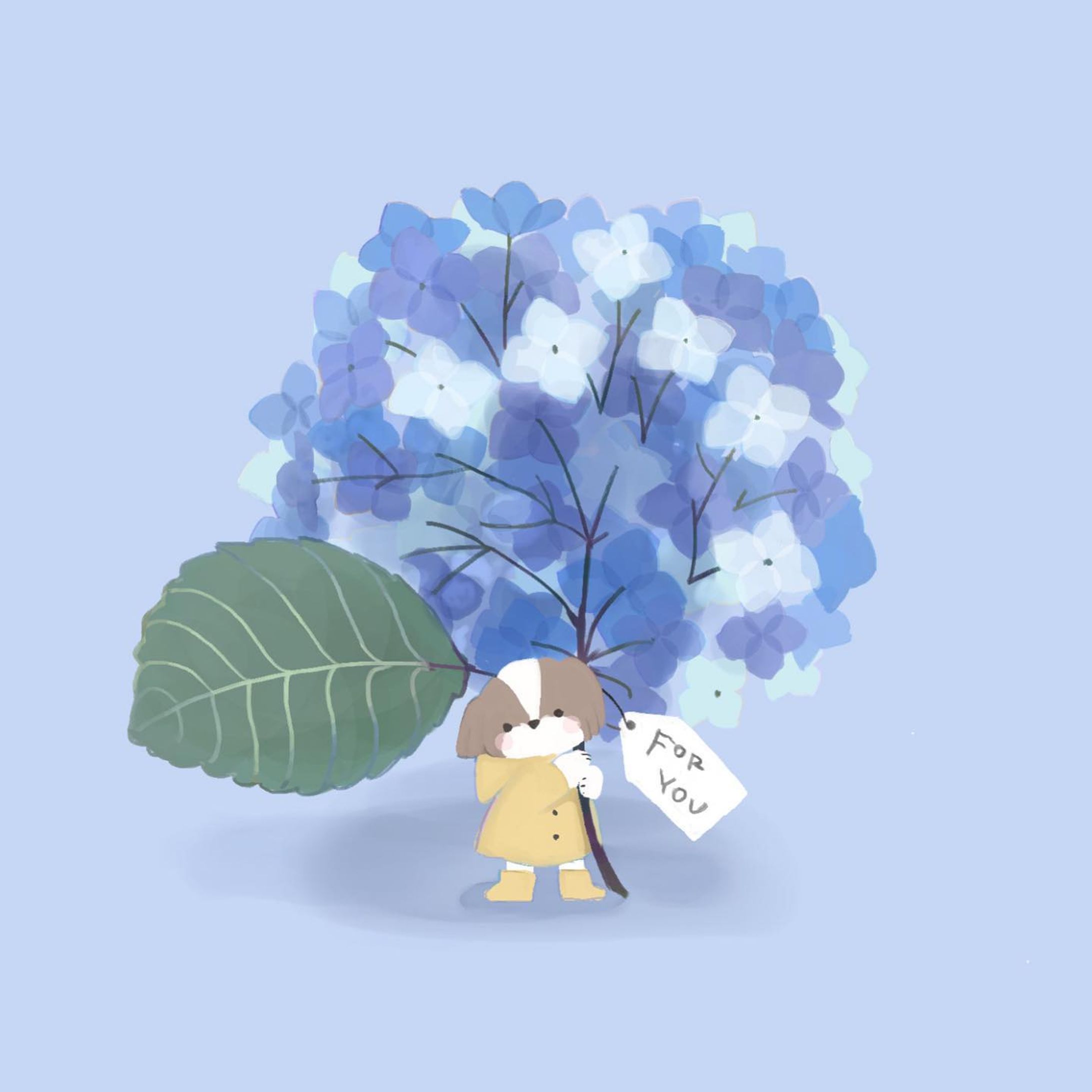 曇の日も雨の日も、素敵な1日になりますように

#illustration #カレンダー #ロック画面 #紫陽花 #イラストレーター #ほんわかイラスト #flowers #blue #cloudyday #6月 #rainyday #hellojune #かわいいイラスト #いぬすたぐらむ #挿絵 #イラスト好きな人と繋がりたい #お絵描き好きな人と繋がりたい #いらすたぐらむ #artwork #그림스타그램　 #일러스트　#插图-1