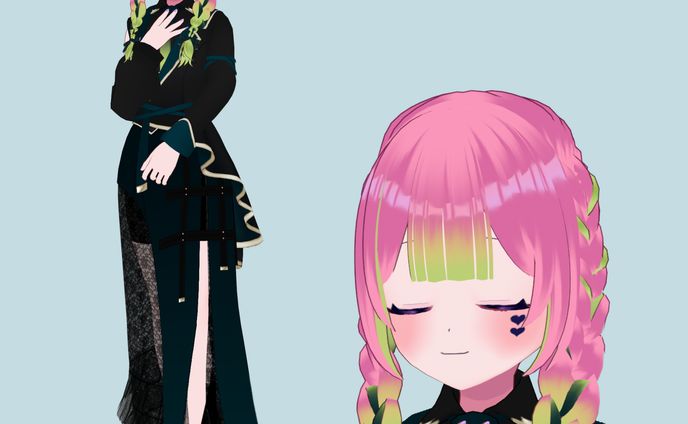2024年9月　箱乃なかみさん「寂しがりのステラ」イメージ衣装制作