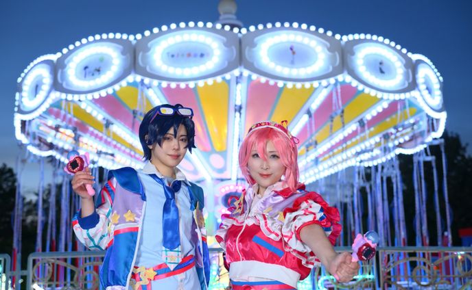 コス写真（七浦すばる・七浦おとめ/スクールメイツ）