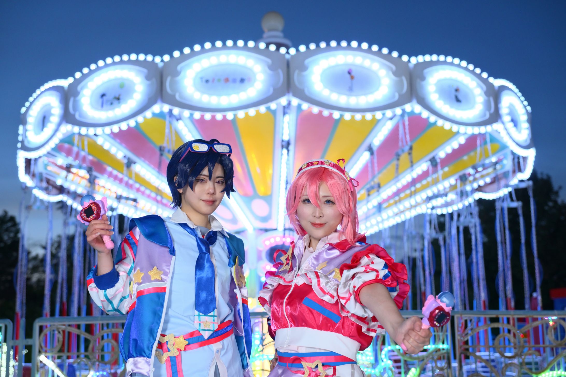 コス写真（七浦すばる・七浦おとめ/スクールメイツ）-1