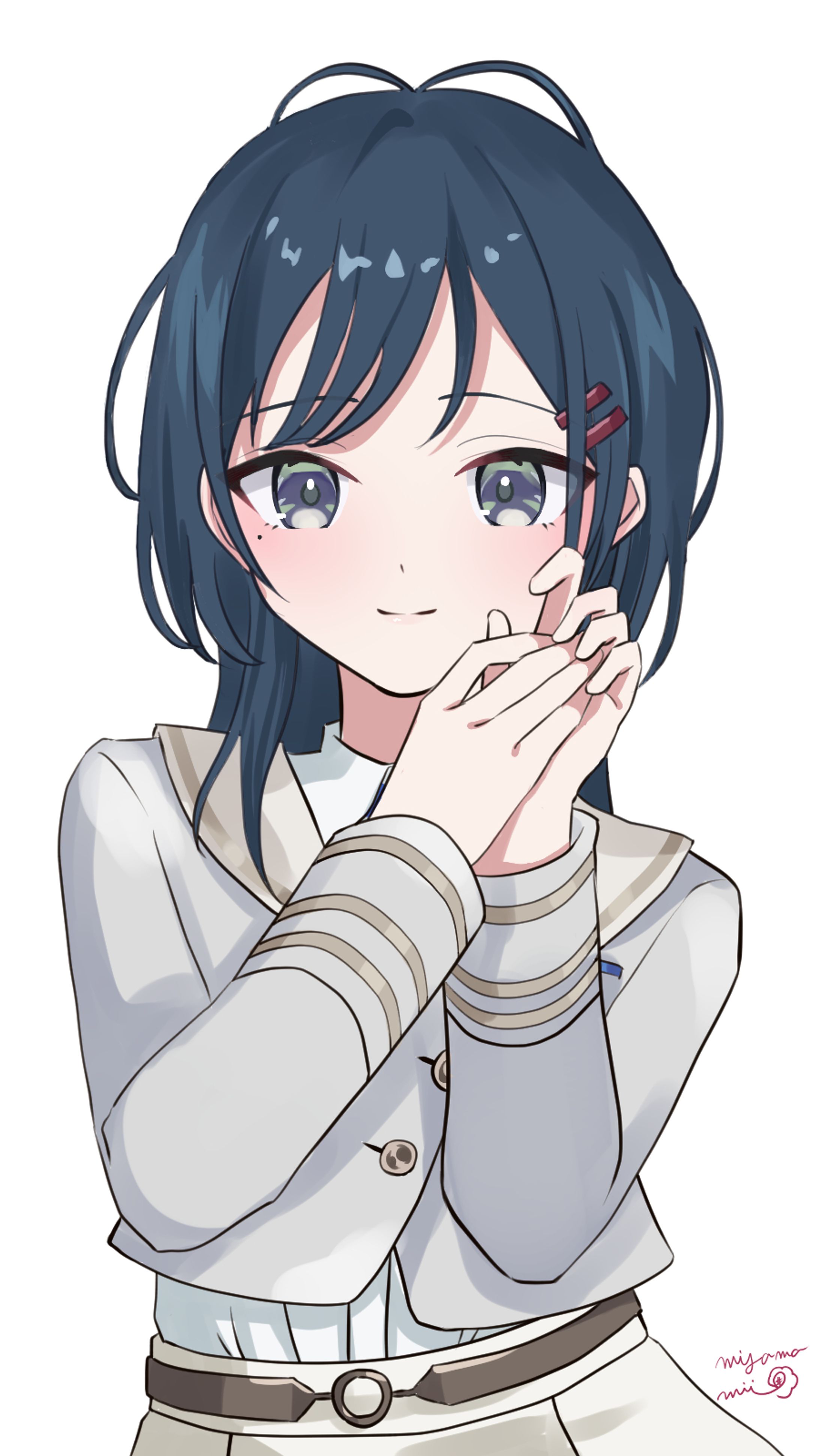 にじさんじ　白砂あやね　ファンアート-1