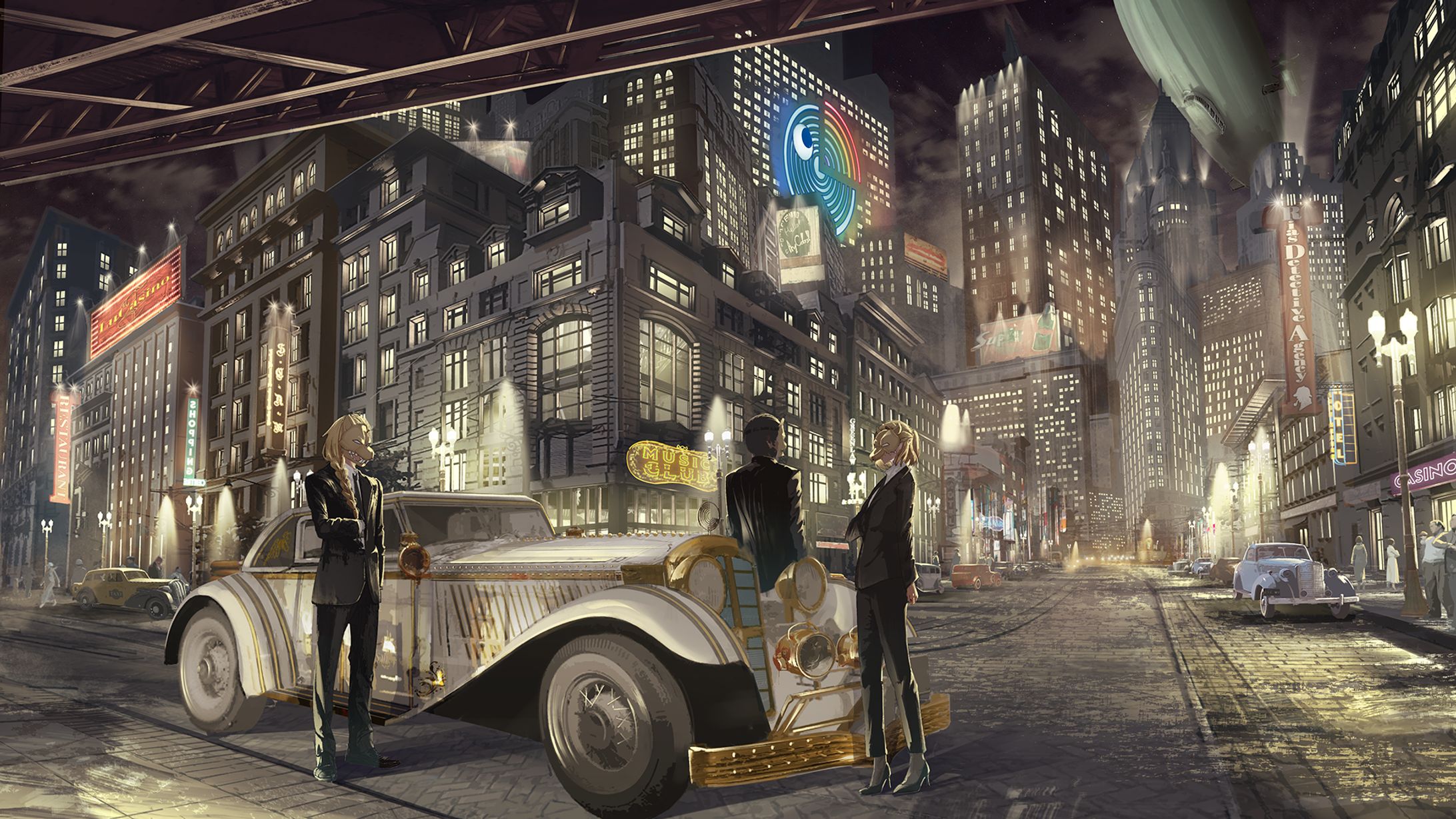 Luca Kaneshiro様　配信用背景イラスト-1