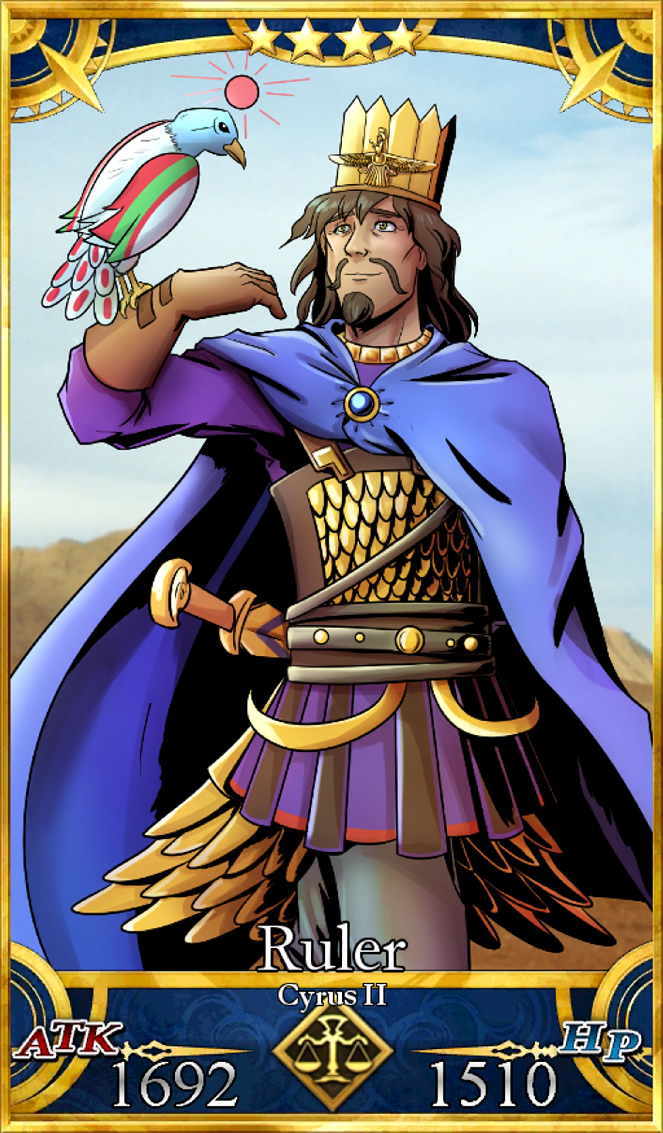 FGO Fan Servant: Cyrus II-1