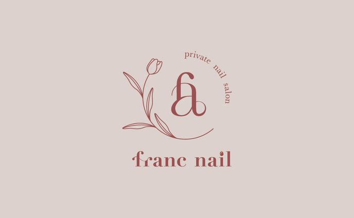franc nail様 ロゴ制作
