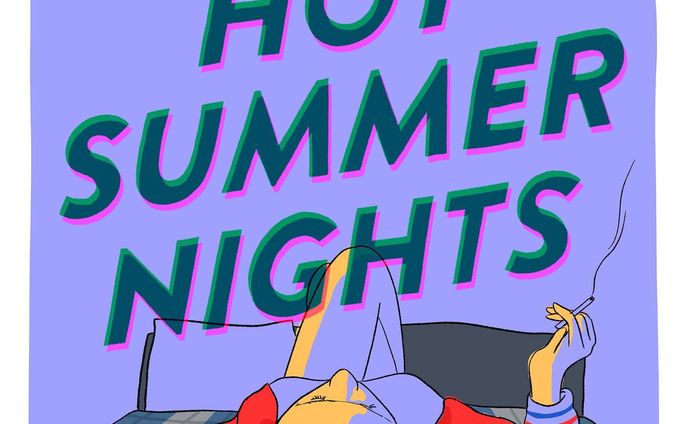 映画Hot Summer Nights PRアートワーク、公式サイトコメント寄稿