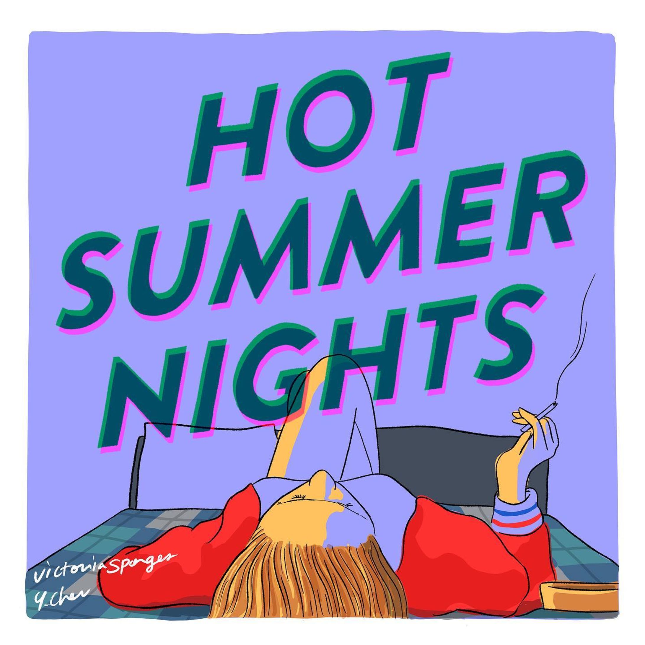 映画Hot Summer Nights PRアートワーク、公式サイトコメント寄稿-1