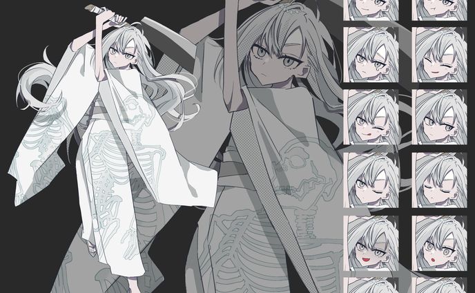 立ち絵　sample