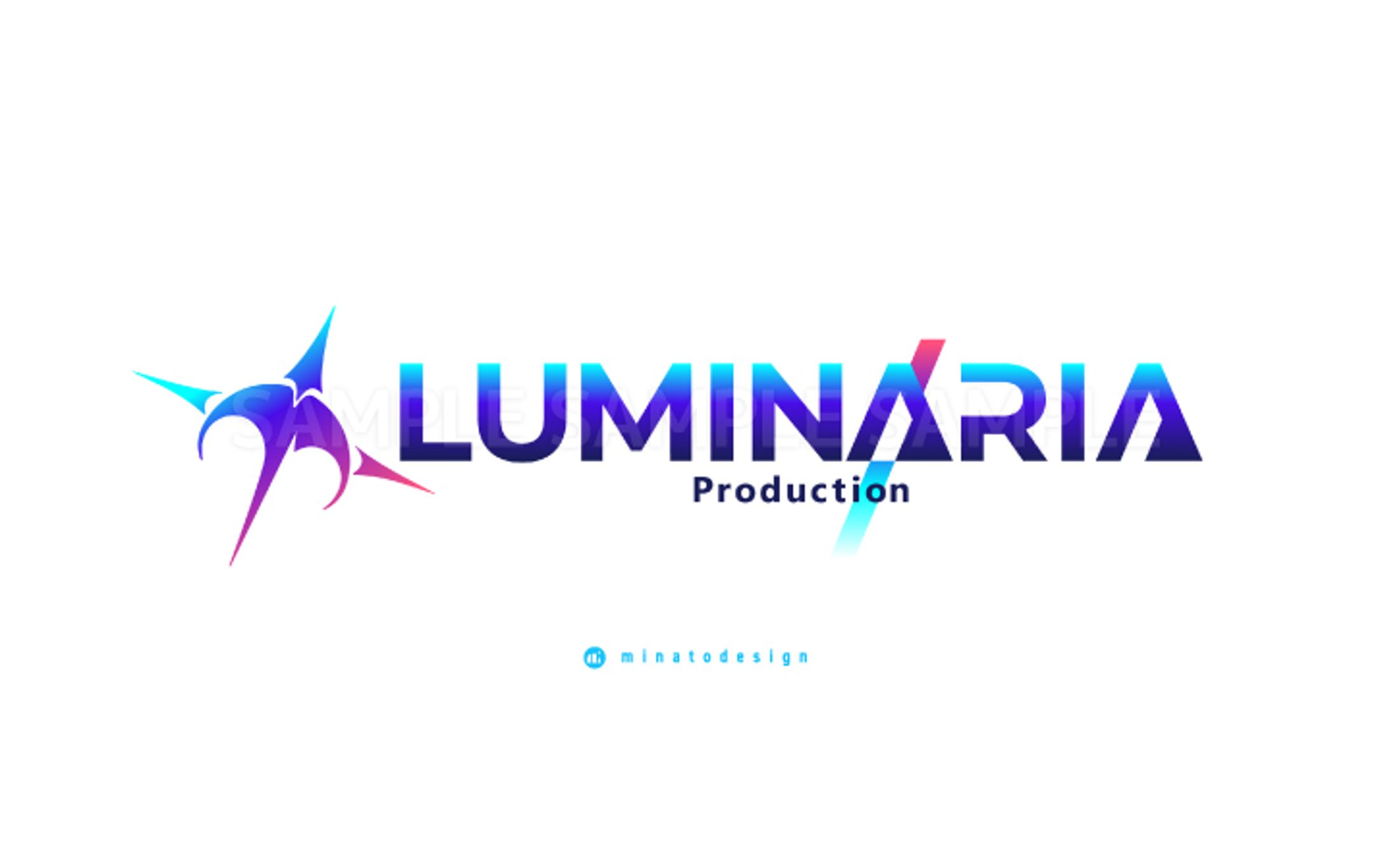 新VTuber事務所『LuminariaProduction』のロゴデザイン-1