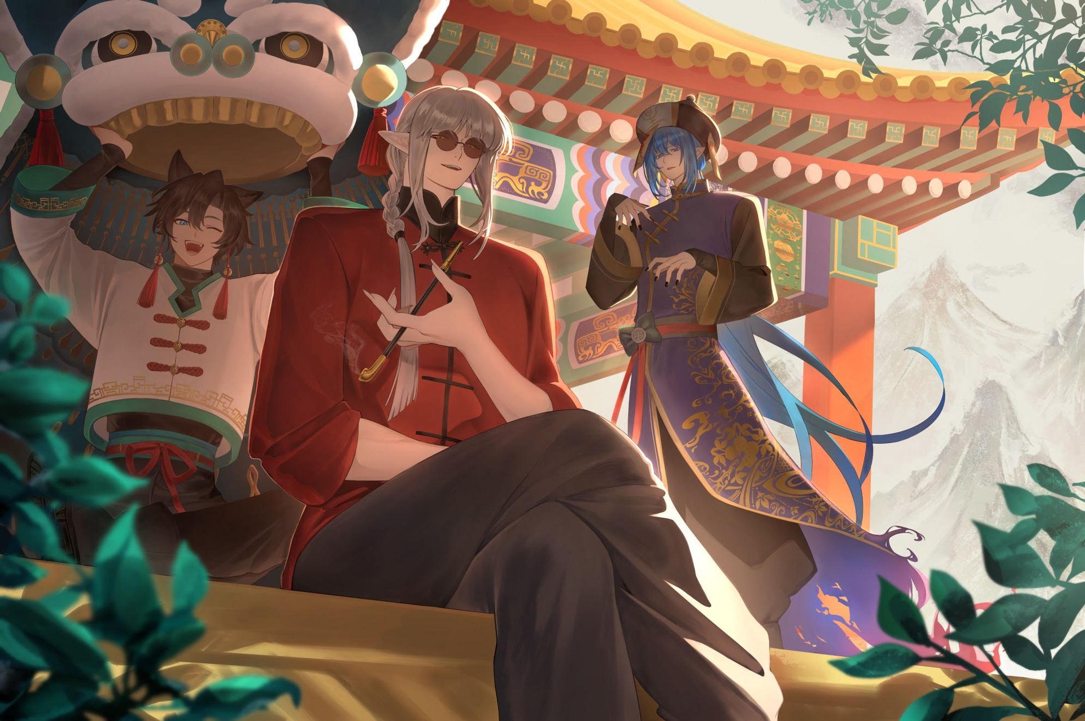 男性　妖怪モチーフ　約一週間-1