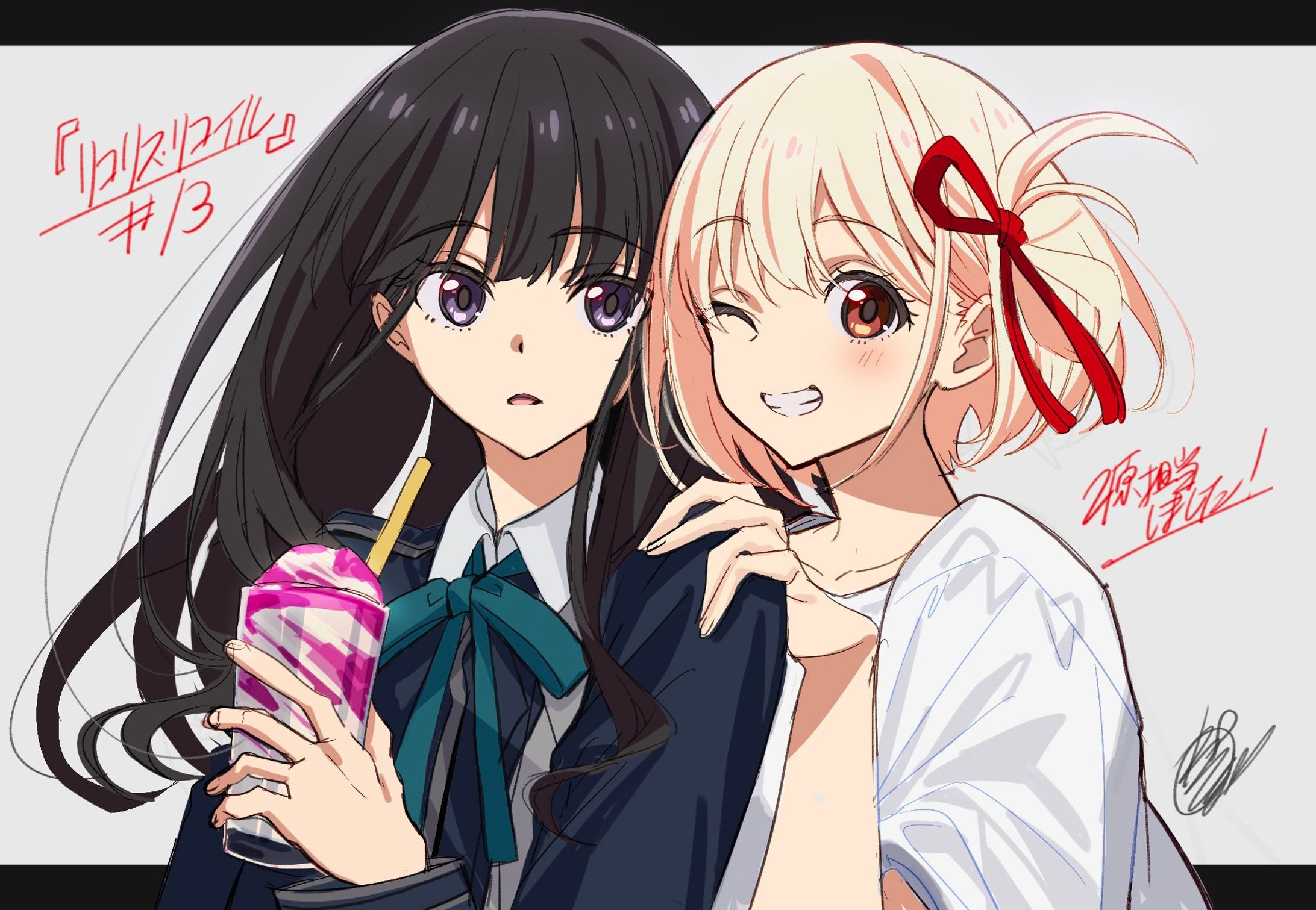 アニメ「リコリス・リコイル」12話 第二原画担当-1