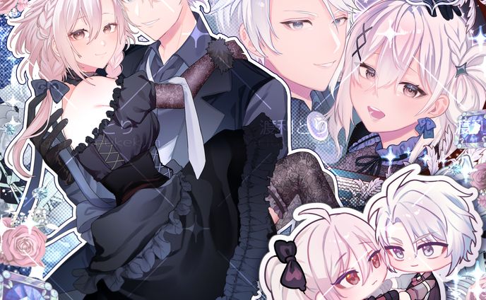 詰め込み夢絵イラスト 作品交換